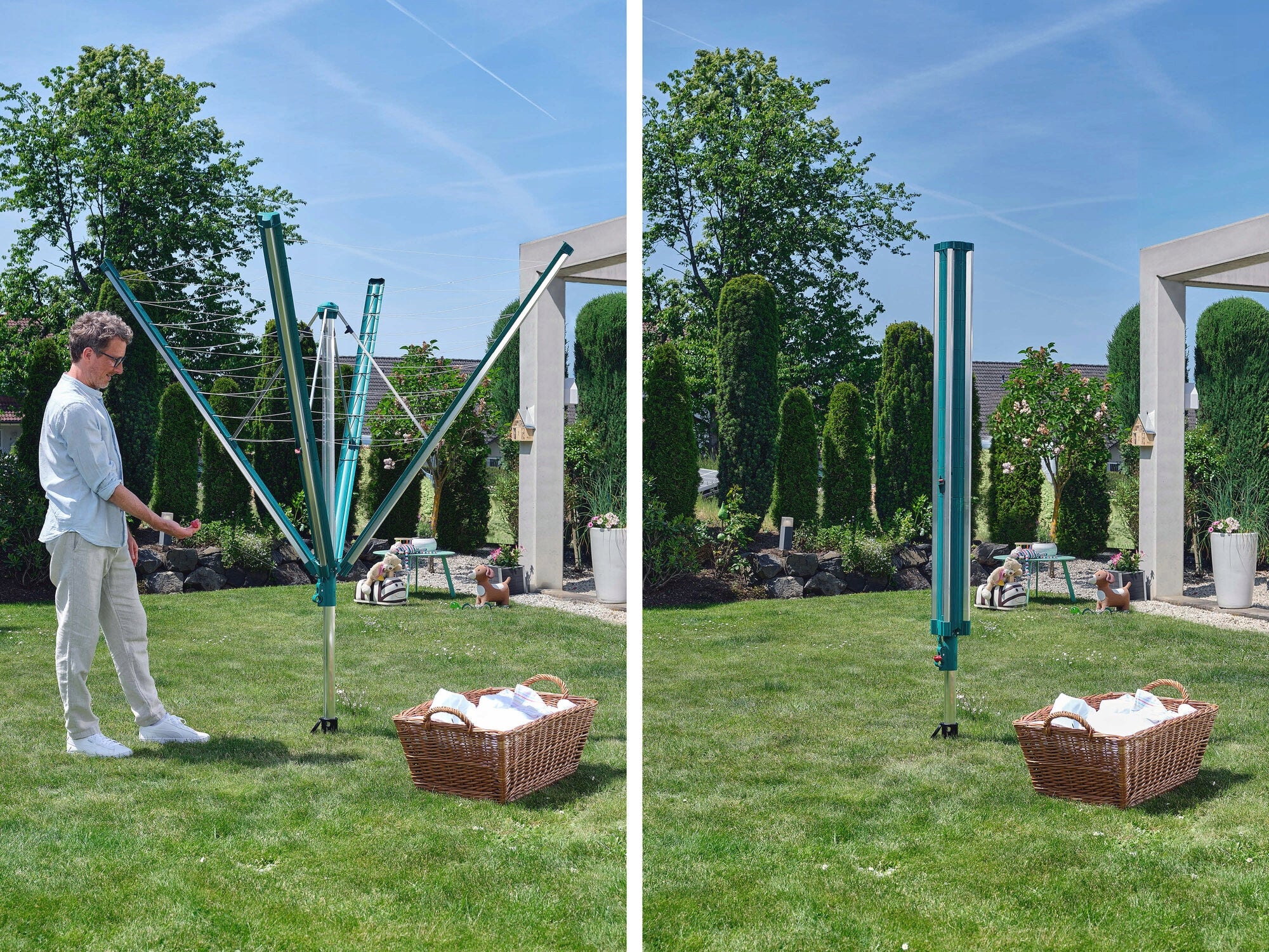 Linomatic 500 Deluxe Garden Dryer Brand Leifheit