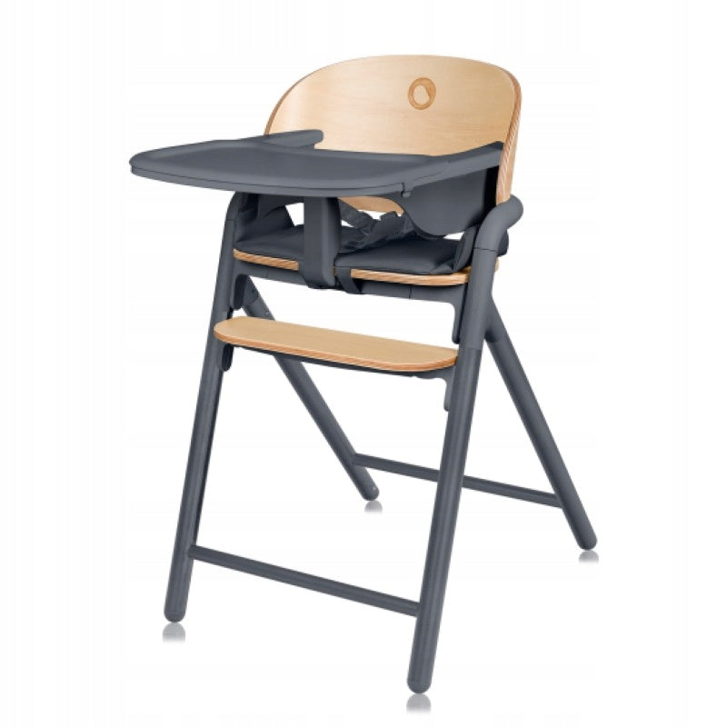 Lionelo Celia Multifunctional Grey Wood High Chair