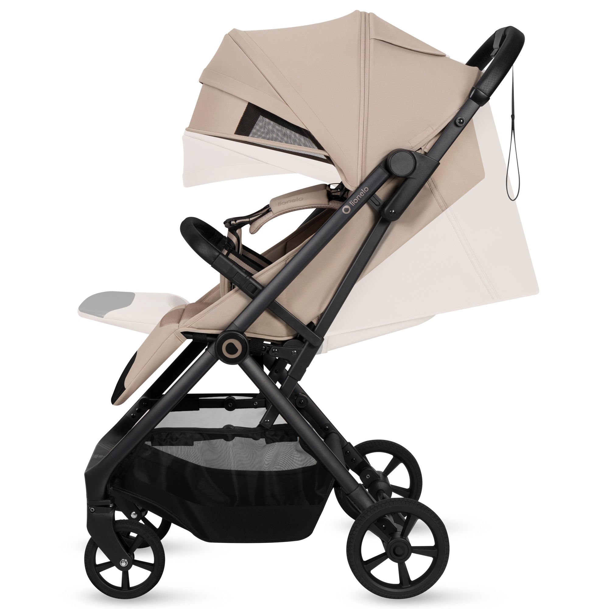 Lionelo Stroller Tansi Beige Sand Lightweight Maneuverable Comfortable Brand Lionelo