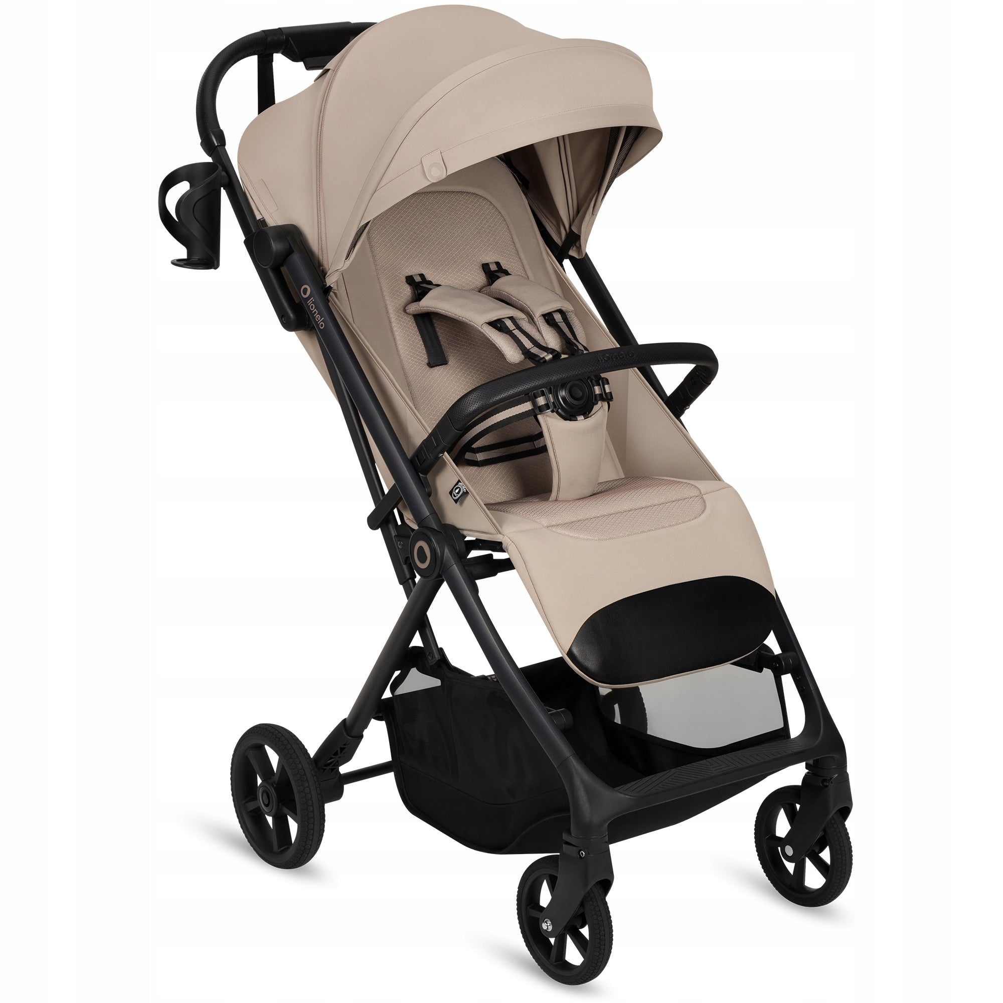 Lionelo Stroller Tansi Beige Sand Lightweight Maneuverable Comfortable