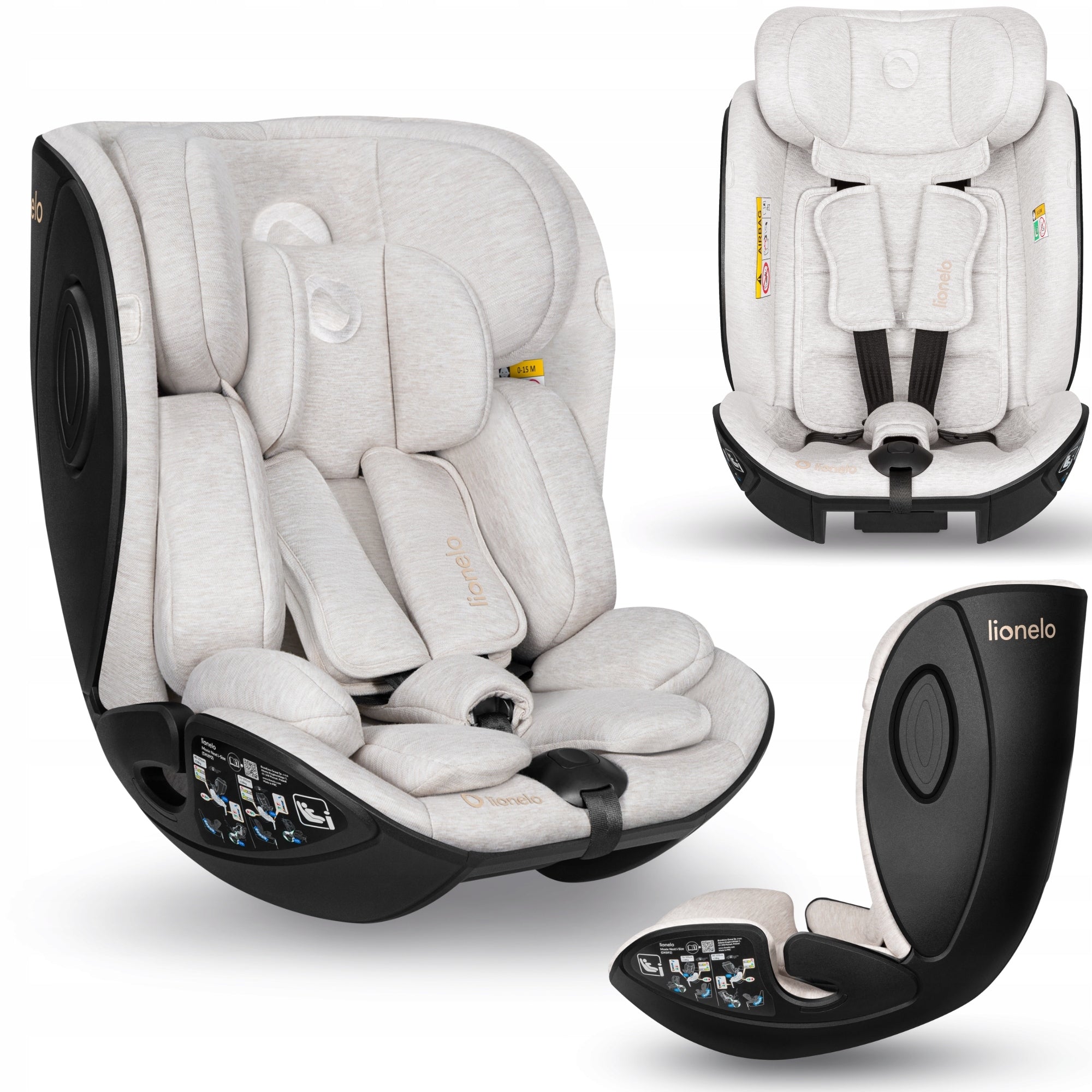 Lionelo car seat Moxie Next i-Size Beige Sand