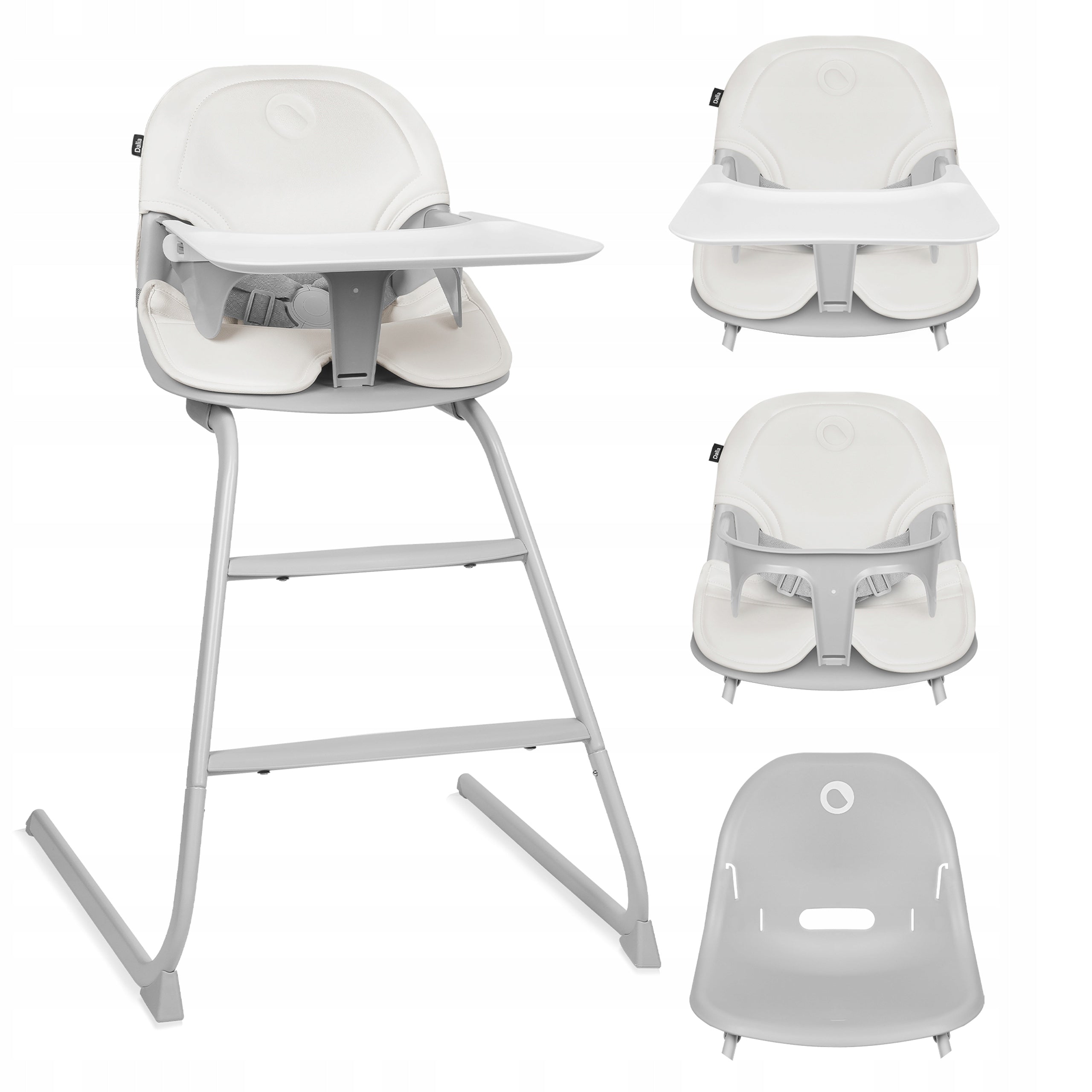 Lionelo high chair 2in1 Dalia Grey Stone 60kg to 60kg
