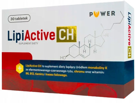 LipiActive CH PUWER cholesterol 30 tabs.