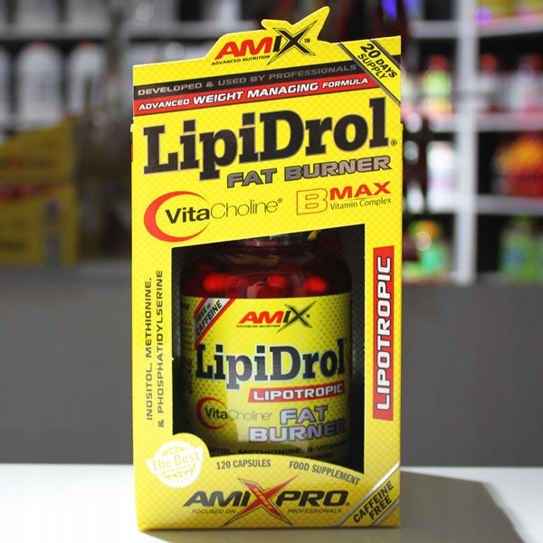LipiDrol Amix - FAT BURNER WITHOUT CAFFEINE SLIMMING TABLETS Packaging status original
