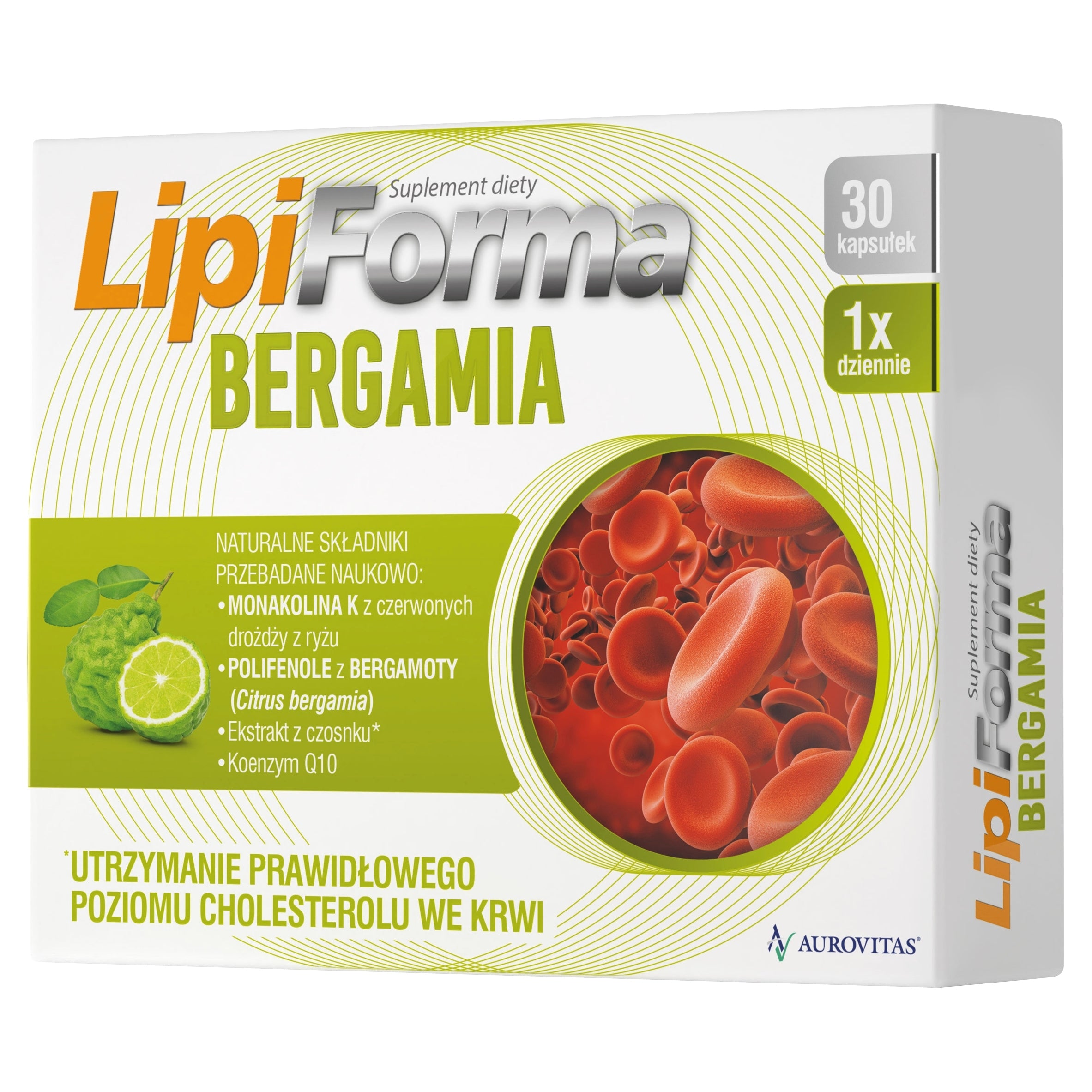 LipiForma BERGAMIA 30 capsules for cholesterol
