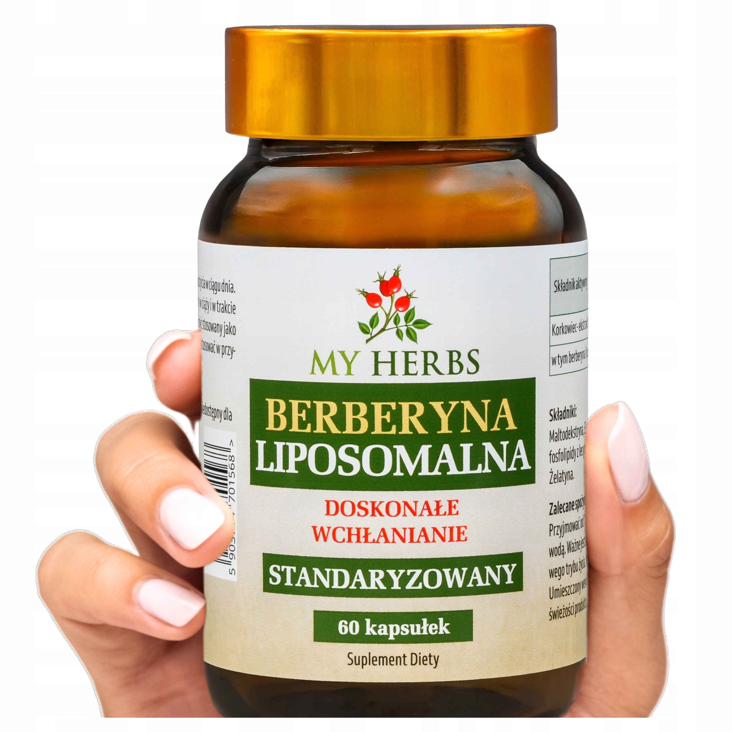 Liposomal Berberine 98% 60 caps. slimming sugar metabolism