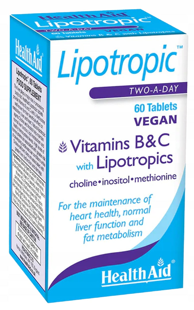 Lipotropic Factors + Vitamins B and C | HealthAid Brand Health Aid