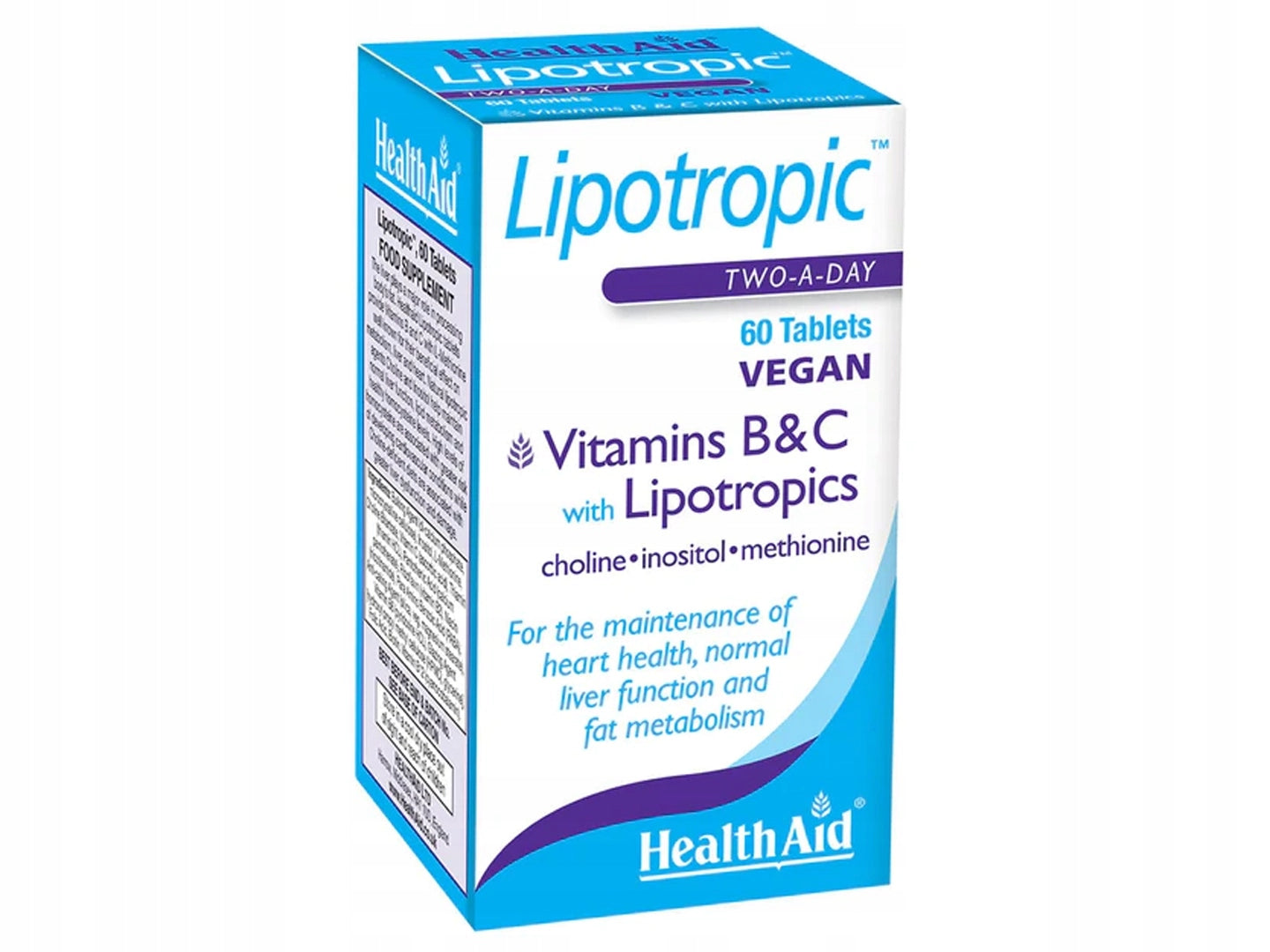 Lipotropic Factors + Vitamins B and C | HealthAid