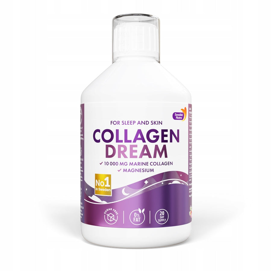 Liquid Collagen Swedish Nutra Dream 10000mg + Magnesium Sleep and Peace 500ml