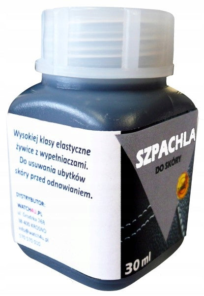 Liquid Skin LEATHER RENOVATION BLACK PUTTY 30ml Packaging capacity 30 ml