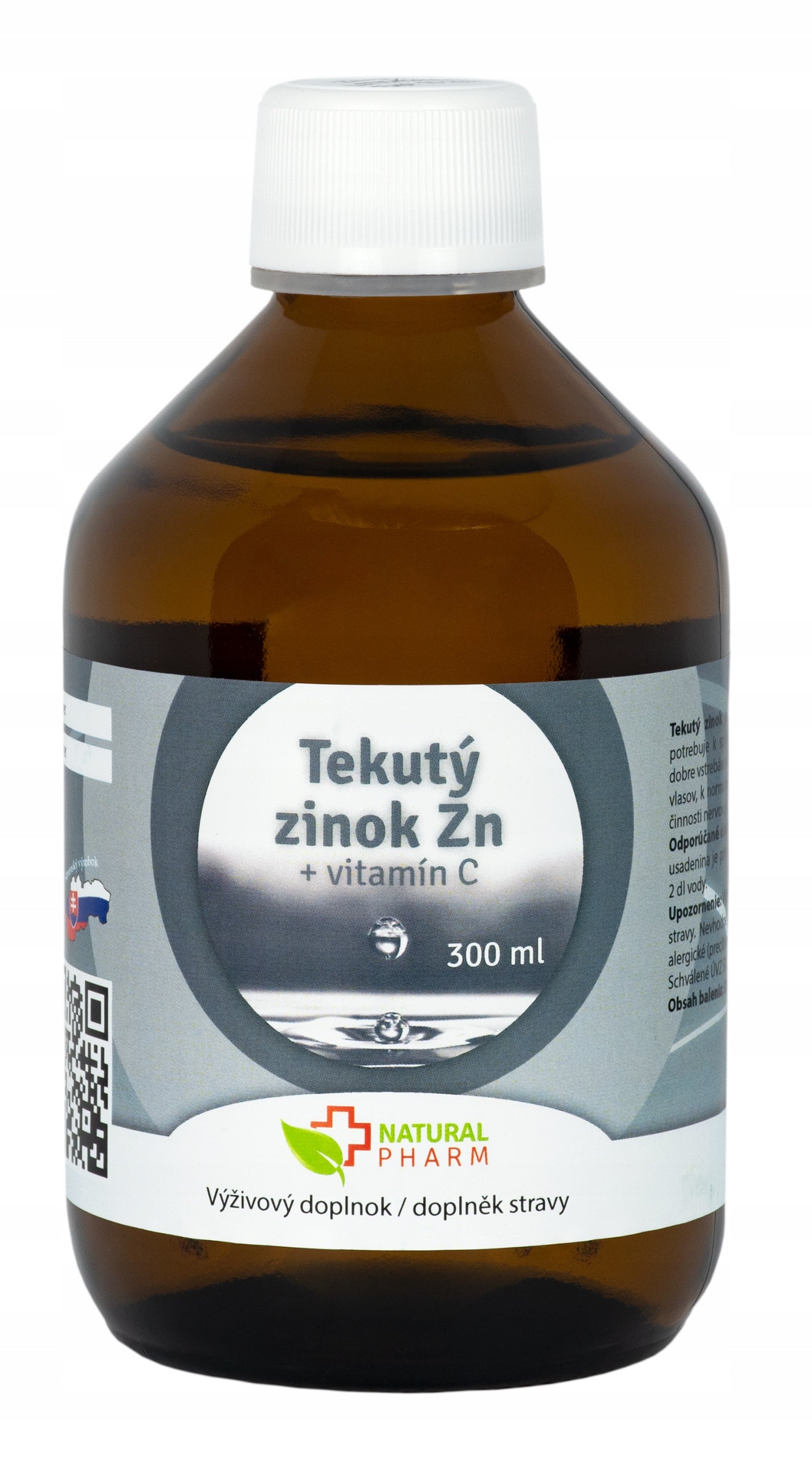 Liquid Zinc Zn + Vitamin C 300 ml