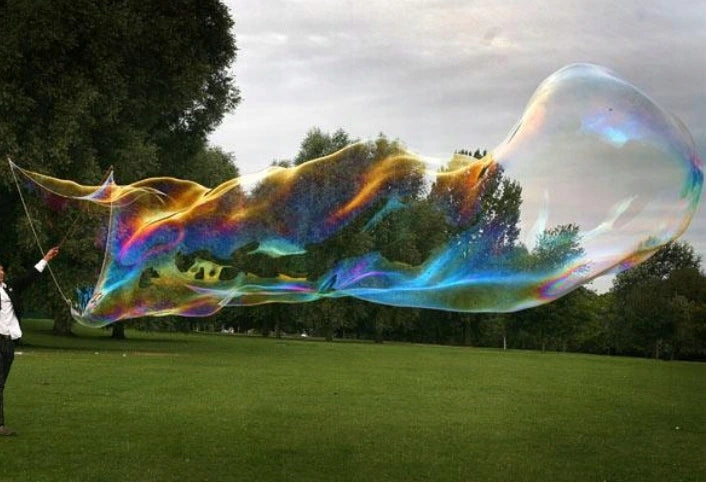 Liquid for Soap Bubbles Large and Small 10 liters + 3 DIFFERENT POLES SET Manufacturer code 5905999822112