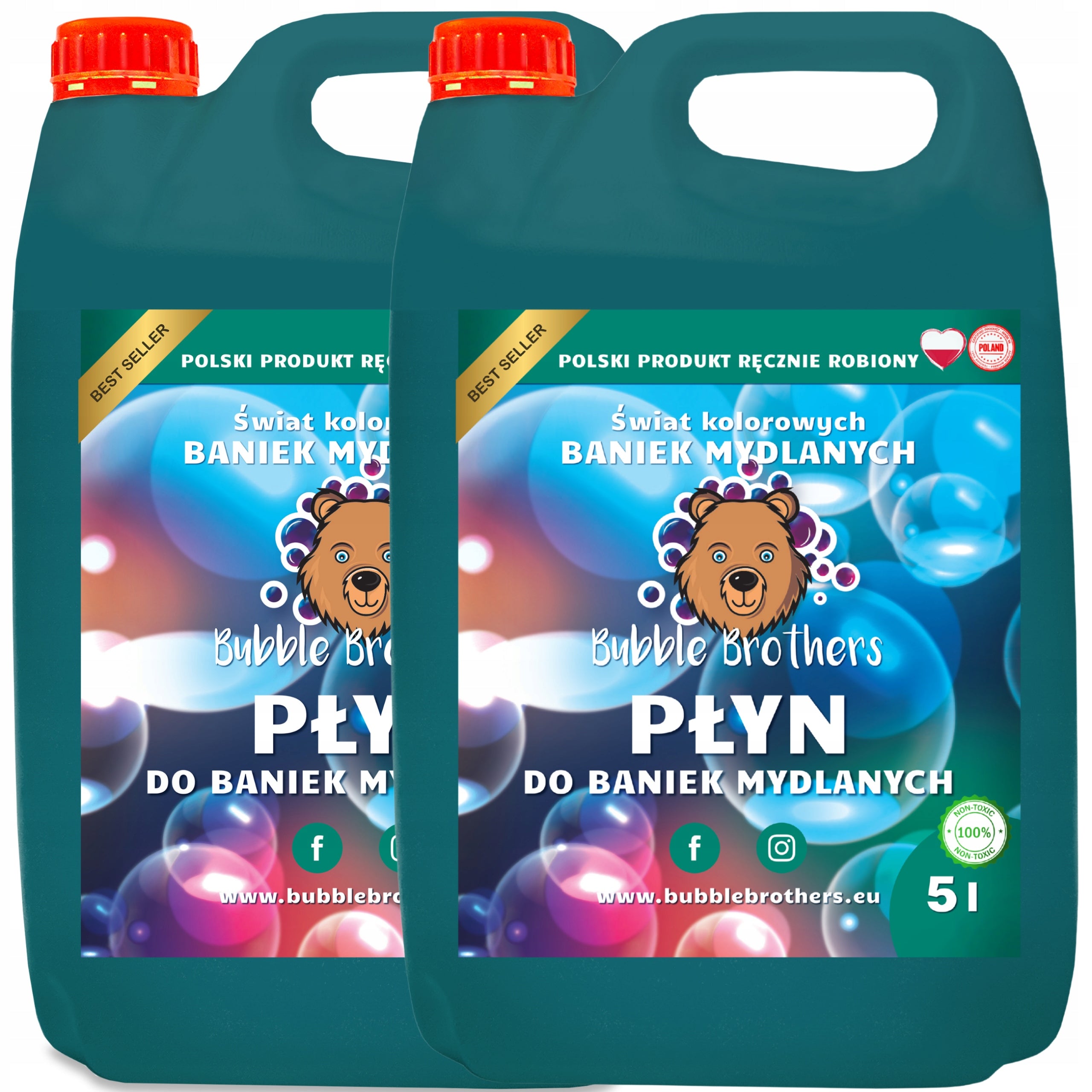 Liquid for Soap Bubbles Large and Small 10 liters Liquid for Big Bubbles