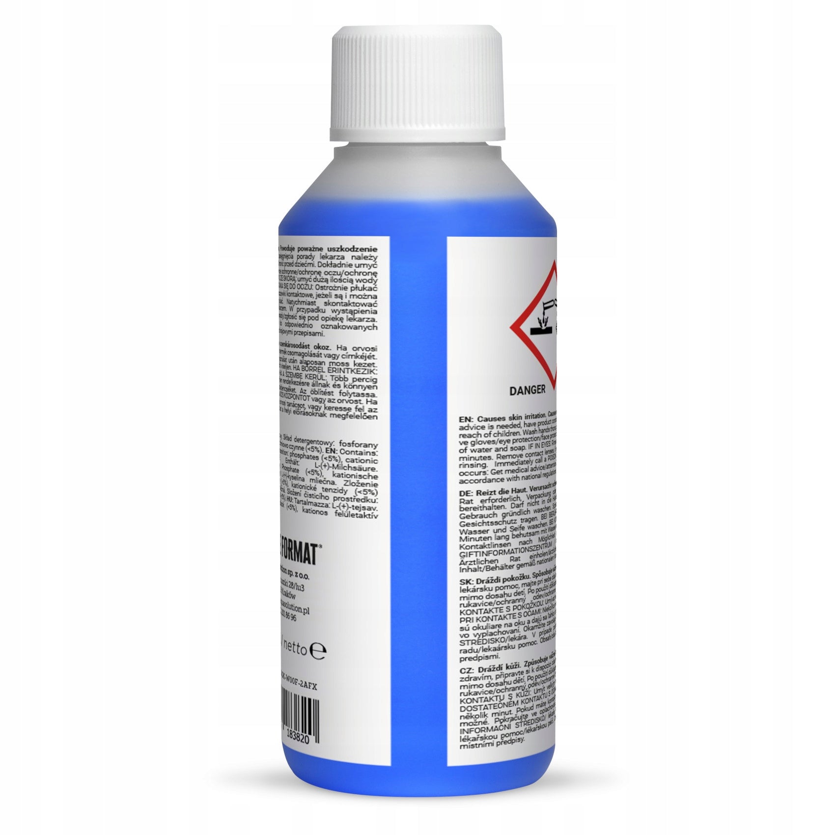 Liquid for removing milk deposits, foamer cleaning 250ml Coffee Format Brand Coffee Format