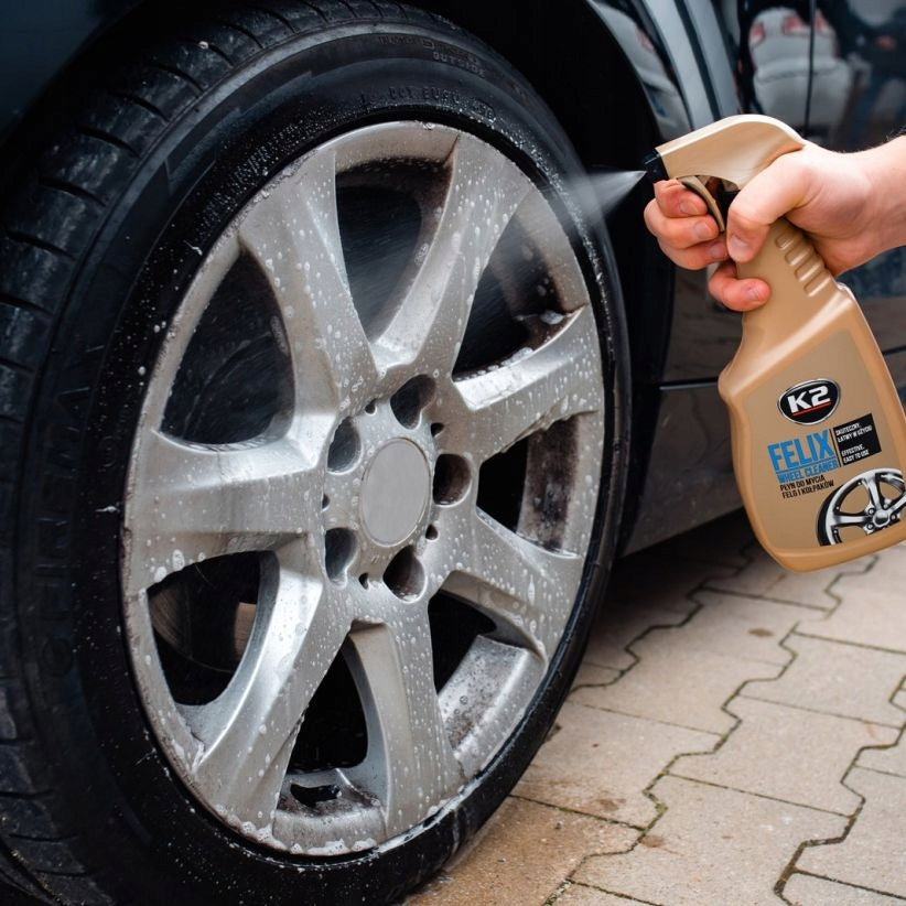 Liquid for washing caps cleaning rim preparation K2 Felix 770ml Packaging status original