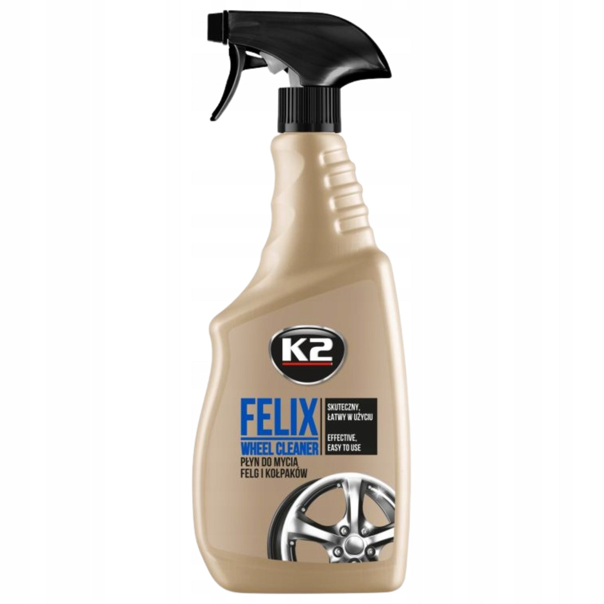Liquid for washing caps cleaning rim preparation K2 Felix 770ml