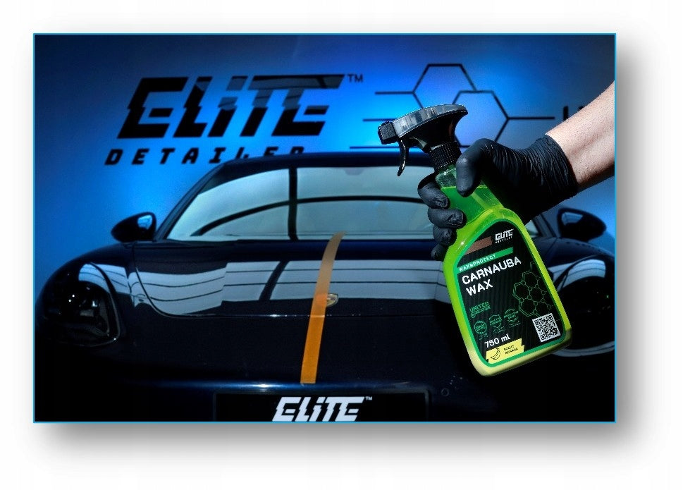 Liquid wax for car paint Elite Detailer CARNAUBA WAX 750ml Packaging status original