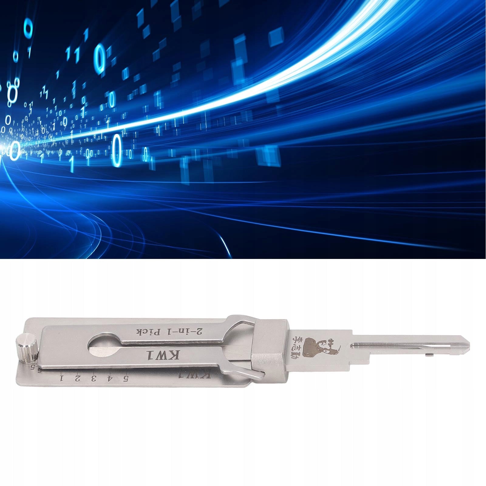 Lishi 2-in-1 KW1 Tool for Door Locks Ignition Inserts Upgraded Customs tariff code 82055980