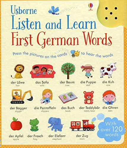 Hören Sie zu und lernen Sie die ersten deutschen Wörter Deutsch-UK