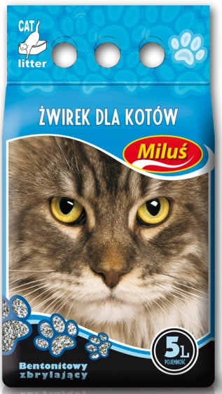 Litter Miluś Standard 5l Kind bentonite