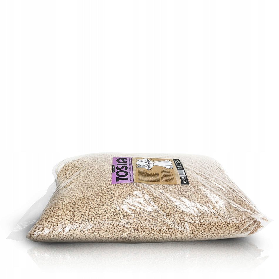 Litter Tosia 25L Pellet Wooden Mulch for Pet Litter Box Antibacterial Brand Pelletsfarm