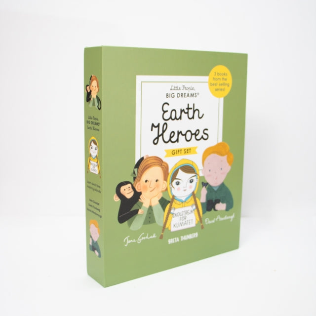 Kleine Leute, große Träume: Helden der Erde: 3 Bücher aus der Bestseller-Reihe! Jane Goodall – Greta Thunberg – David Attenborough