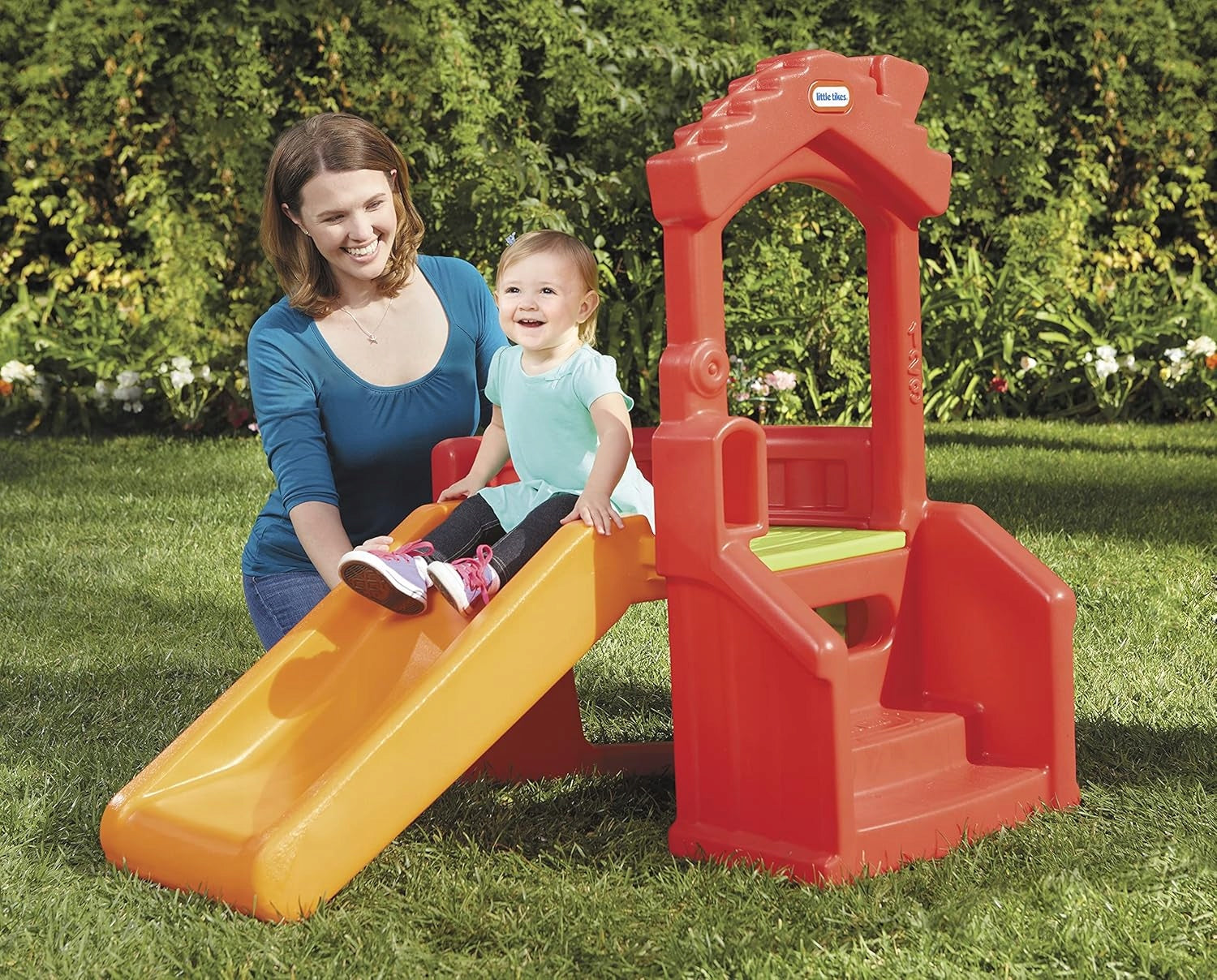 Little Tikes Red Mini Square toys for children Mini tower Adventures 173080 Kind plastic