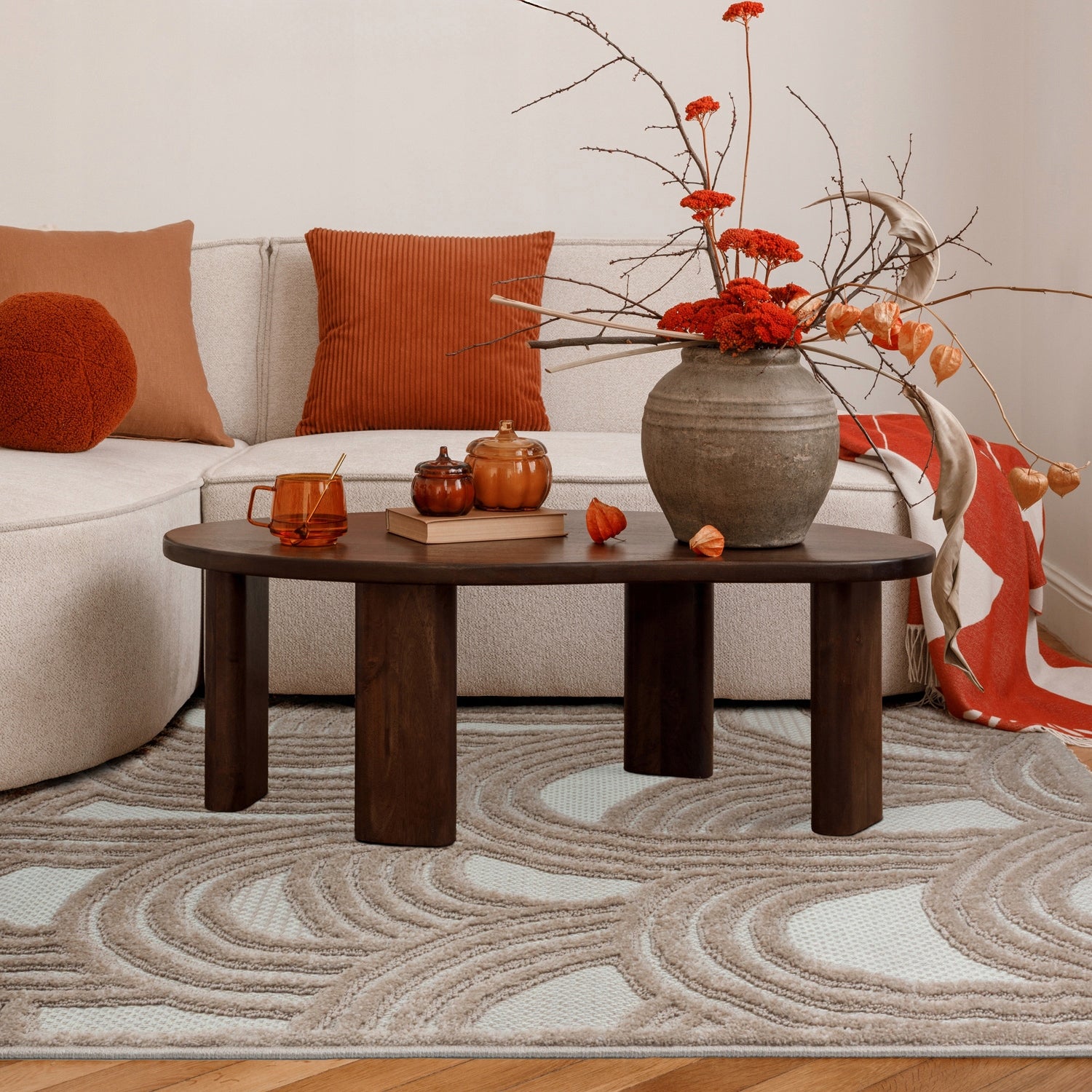 Living Room Rug Large 160x230 Duplex 3D Soft Fashionable Modern Durable EAN (GTIN) 5904024203346