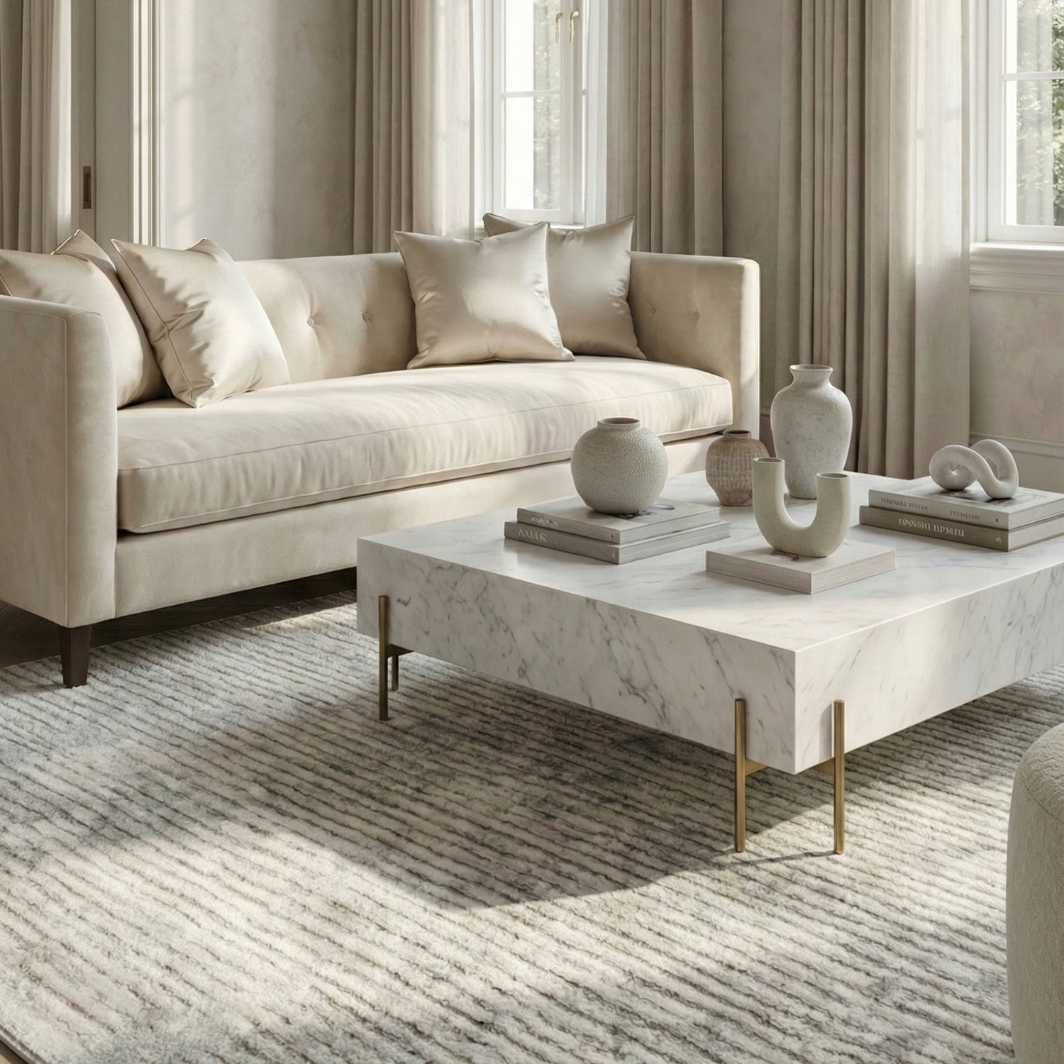 Living Room Rug Modern 160x230 Soft Elegant Stylish Fashionable Glamour Manufacturer code EF0361