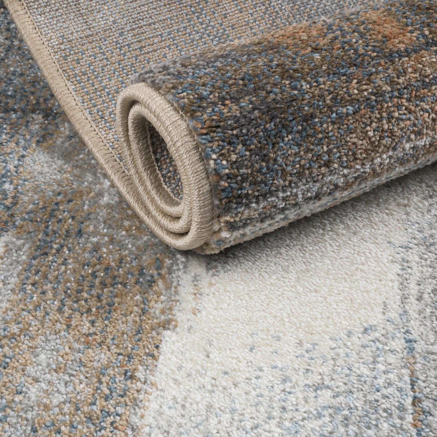 Living Room Rug Modern 160x230cm Thick Meaty Rug Concrete LOFT Thickness 13 mm