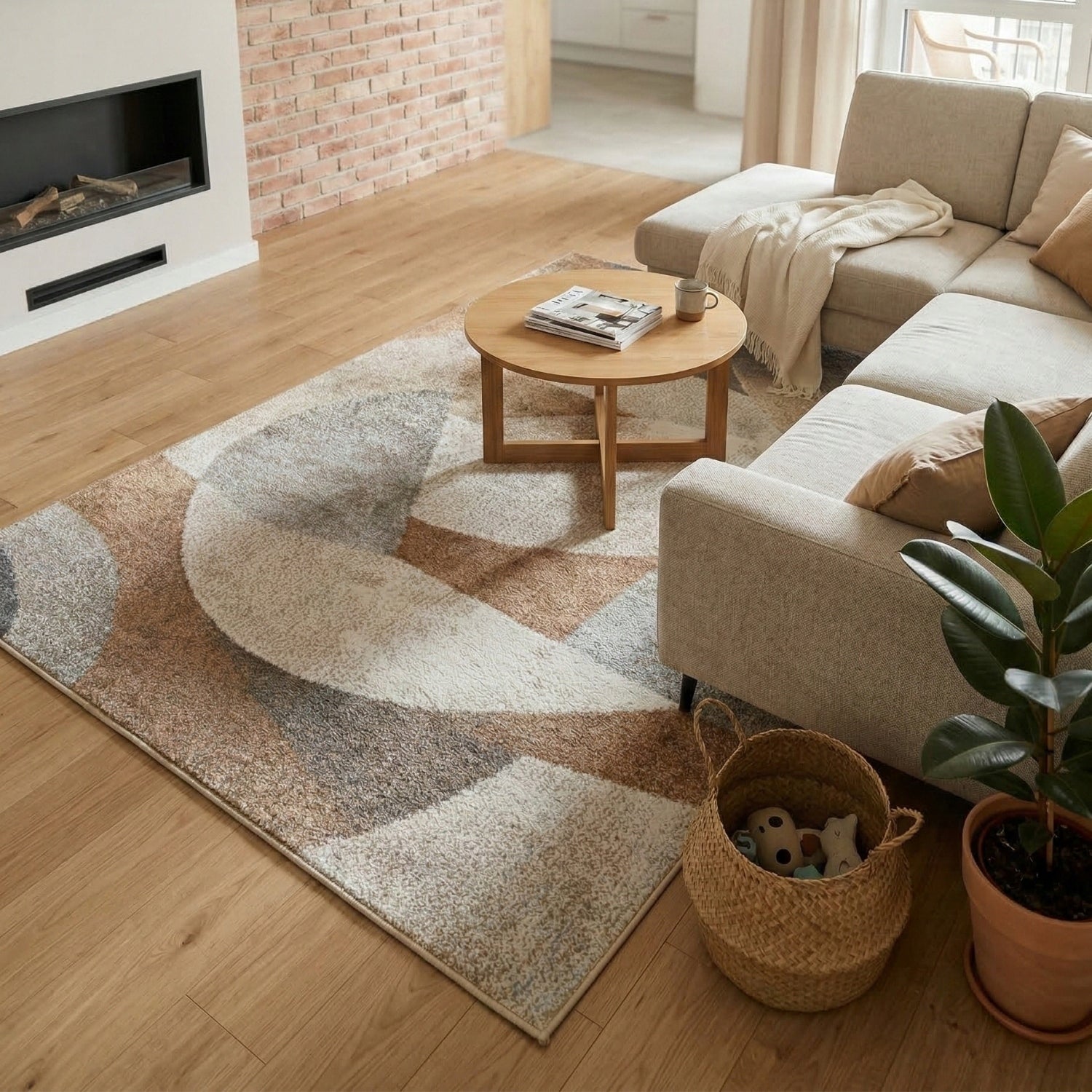 Living Room Rug Modern Room Thick 160x230cm Decent Soft Manufacturer code EF0525