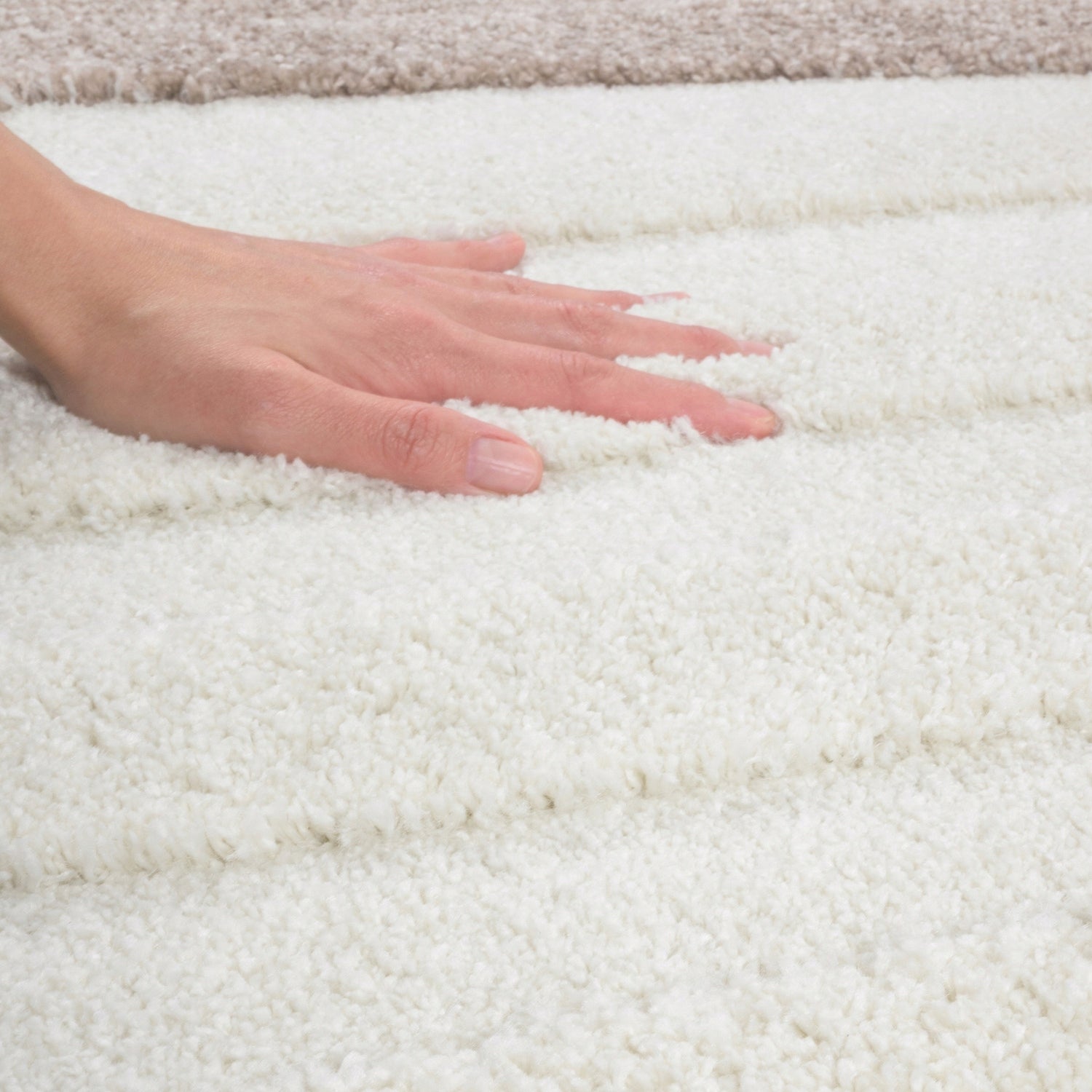 Living Room Rug Modern Shaggy 160x230cm Warm Soft Decent Meaty Thickness 20 mm