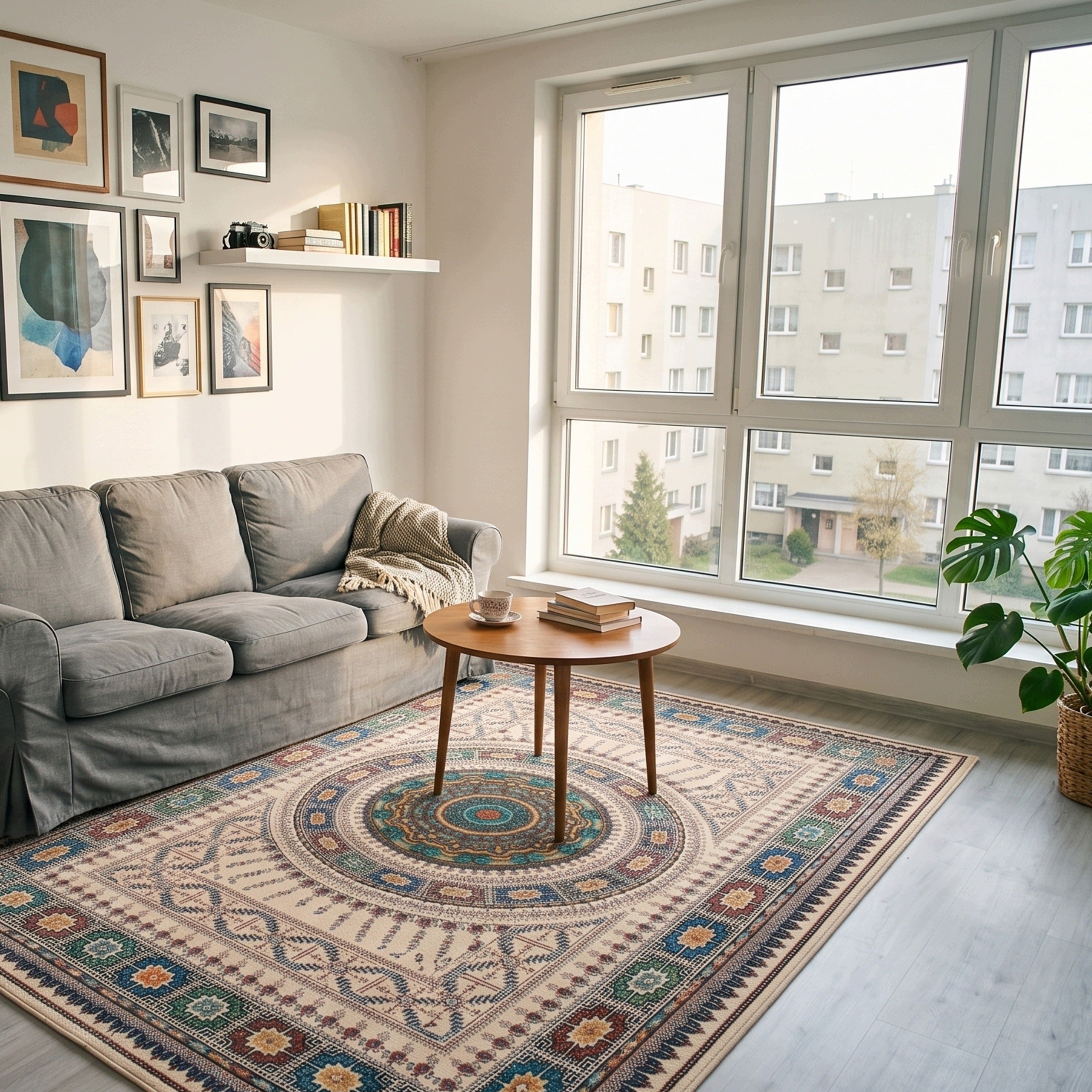 Living room rug 160x220 modern NOVO Oriental non-slip soft Brand Strado