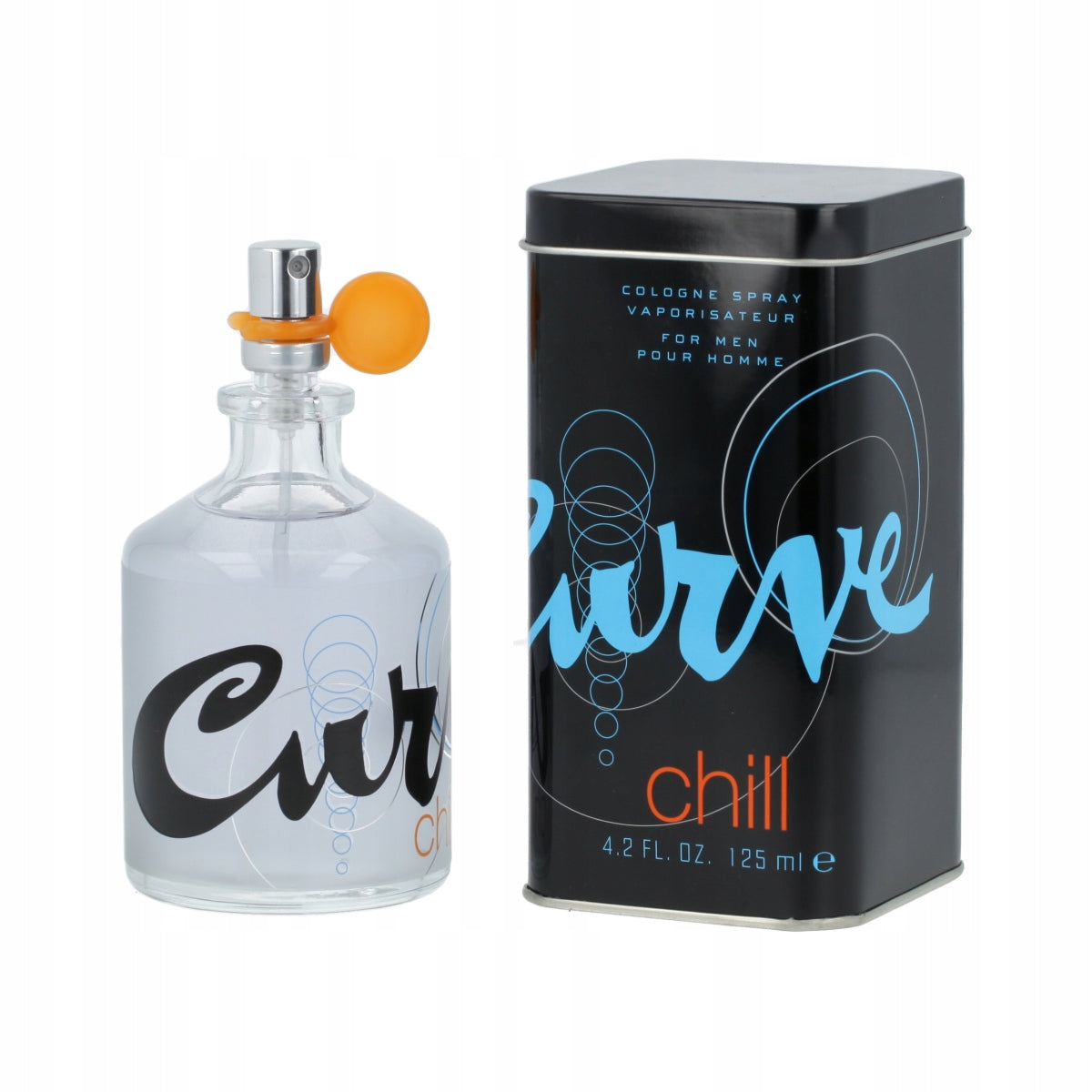 Liz Claiborne Curve Chill for Men Cologne 125 ml Packaging status original