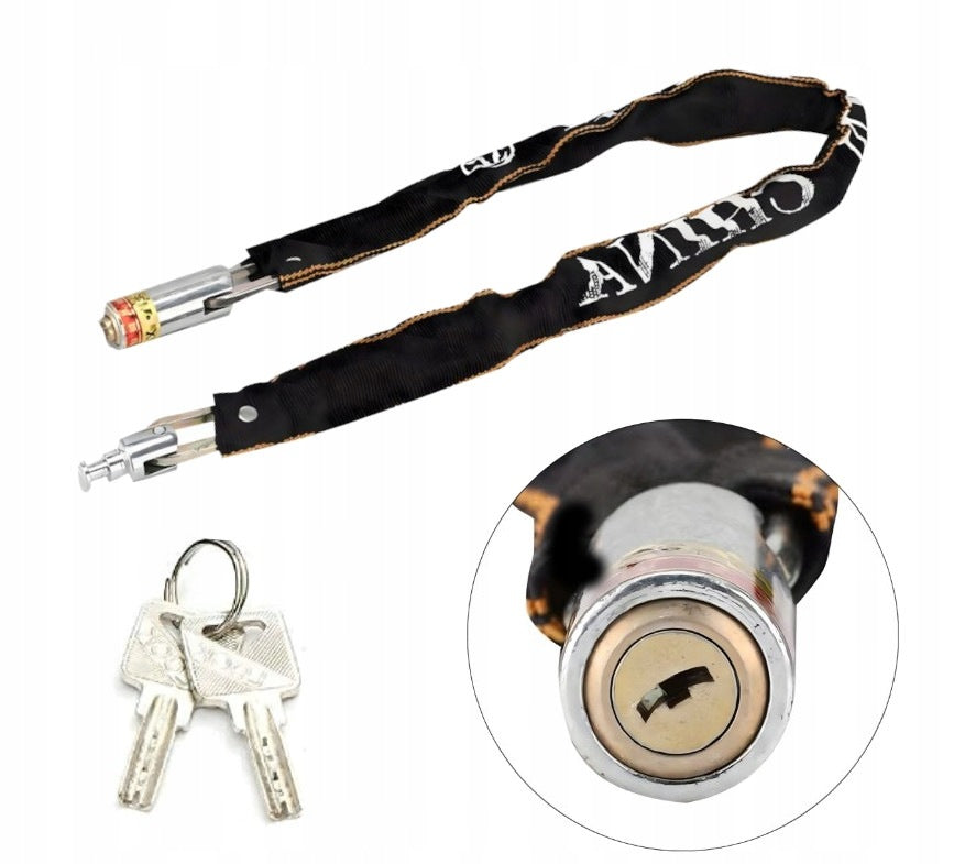 Lock for Motorcycle Bike SCOOTER QUADA Security 125cm