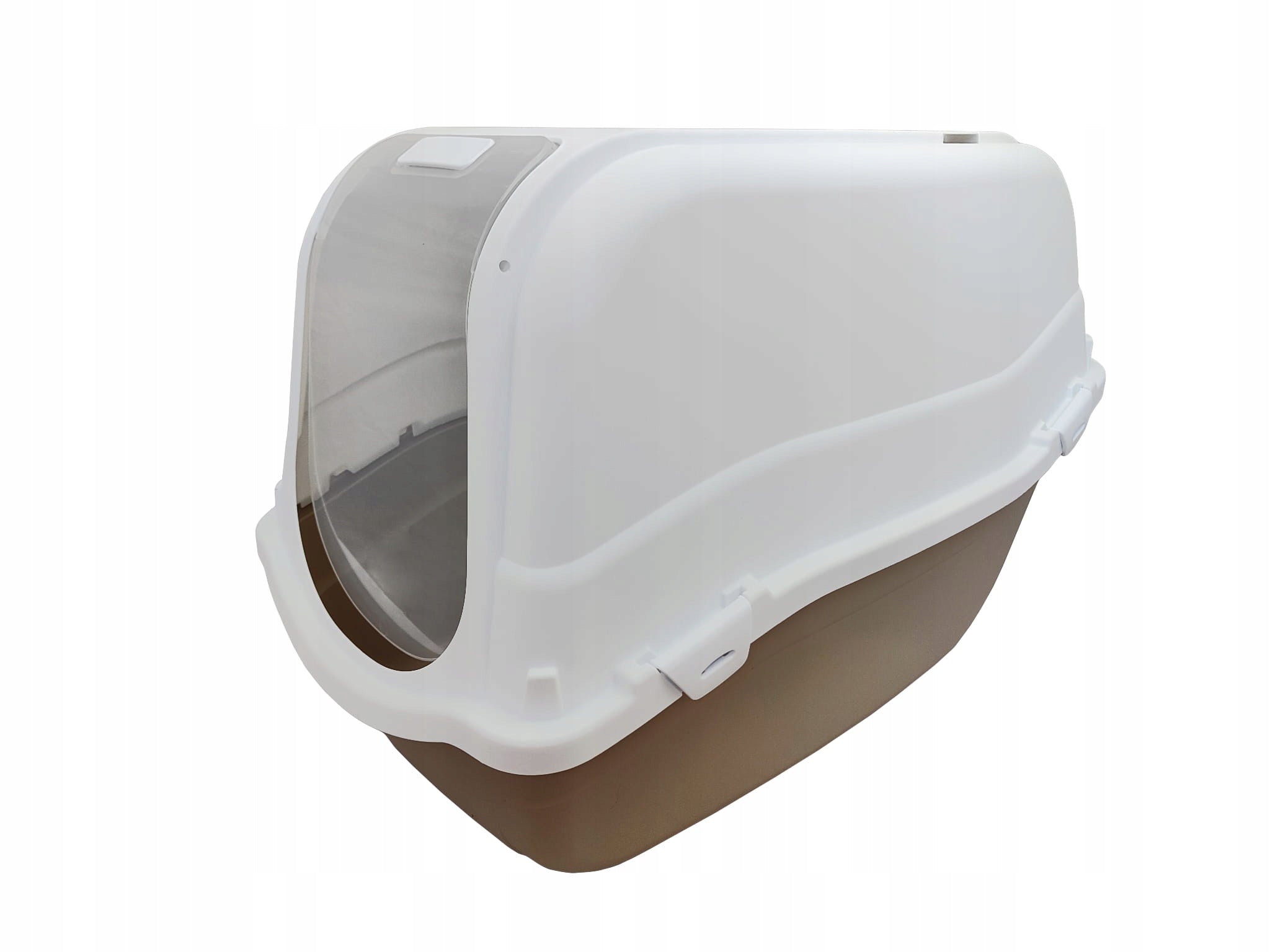 Lockable Cuvette for Cat Romeo Maxi Large 68 cm with Filter Convenient Colors Kind closed litter box