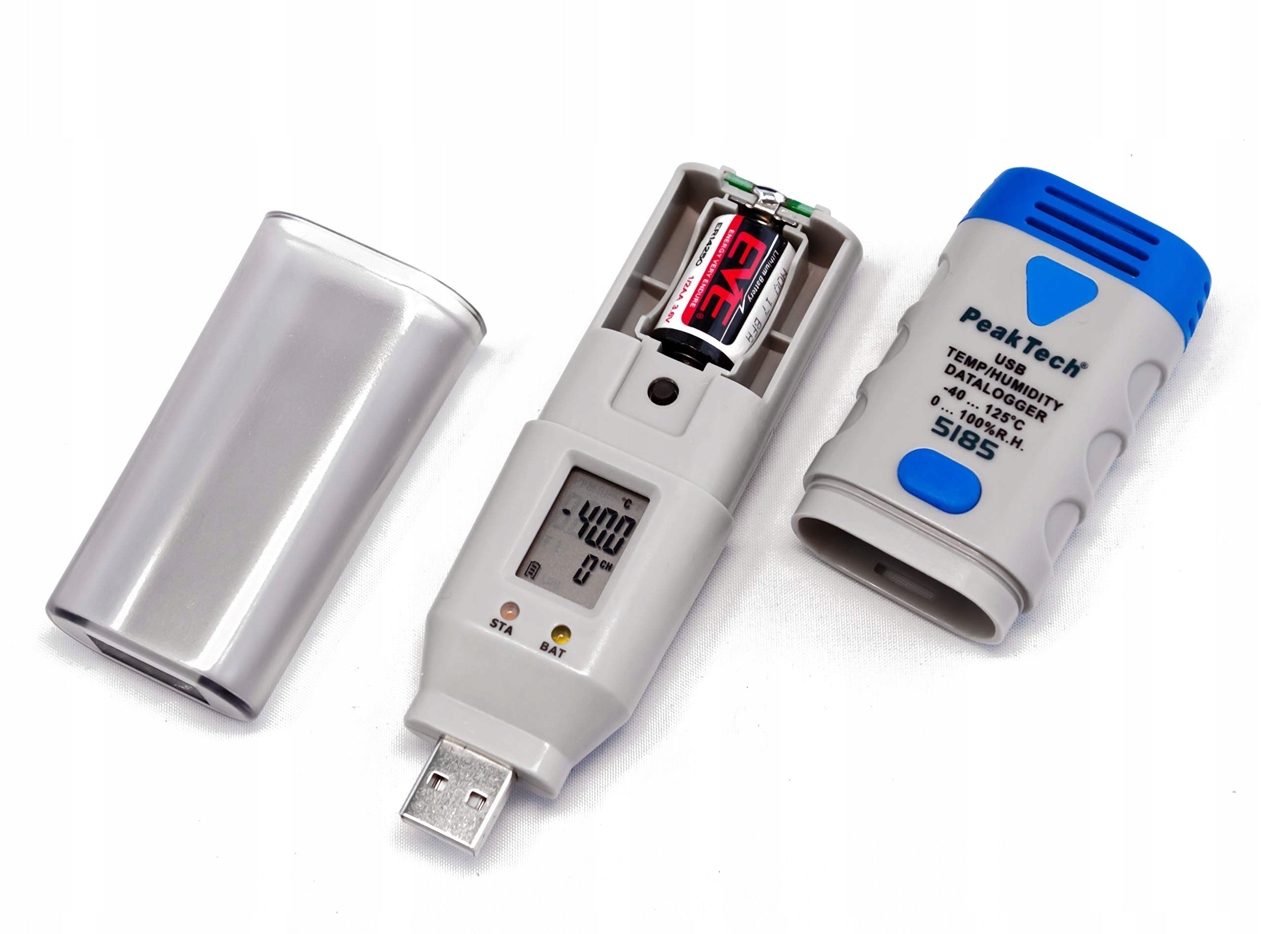 PeakTech® P 5185 USB-Datenlogger Temperatur und Luftfeuchtigkeit