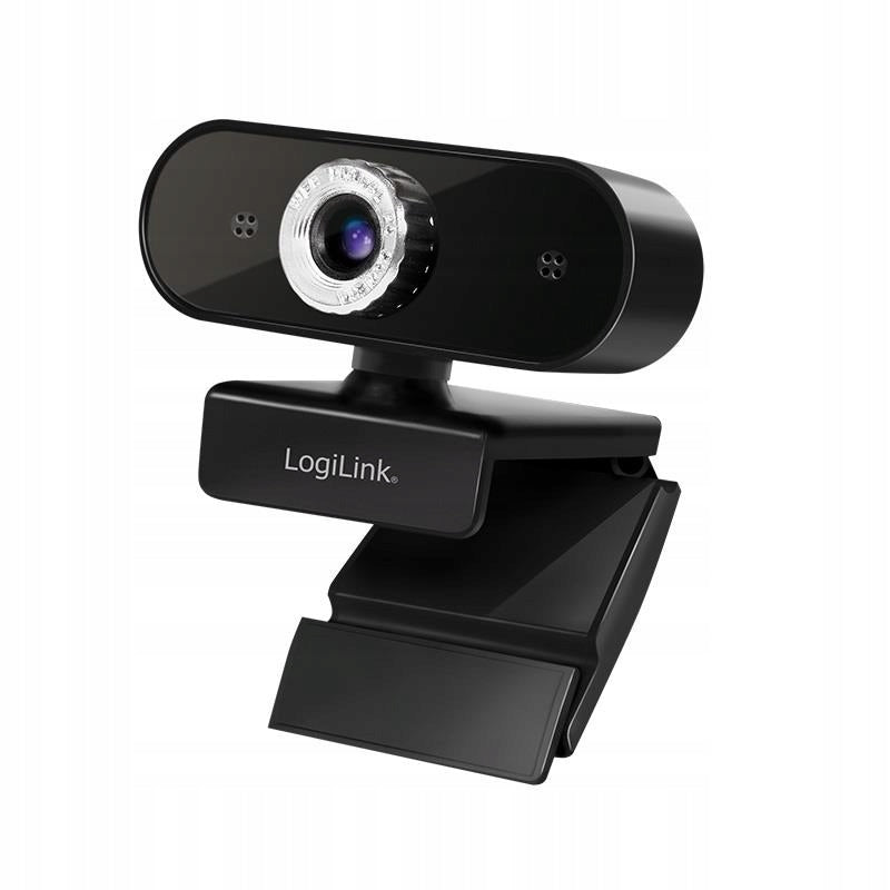 LogiLink UA0371 Full HD 1080p USB Webcam with Pan Tilt Microphone