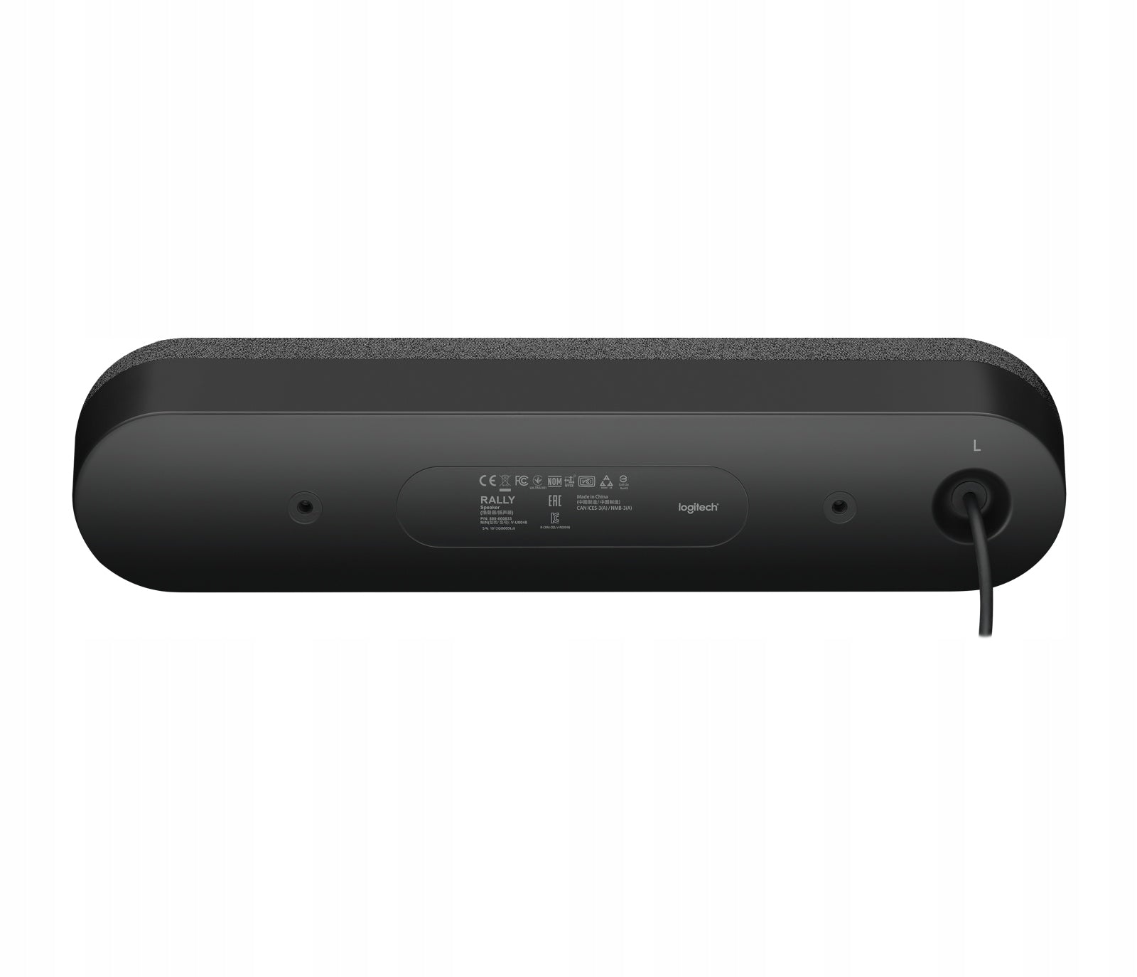Logitech Rally speaker - connected to Logitech Rally 960-001230 camera EAN (GTIN) 0097855142962
