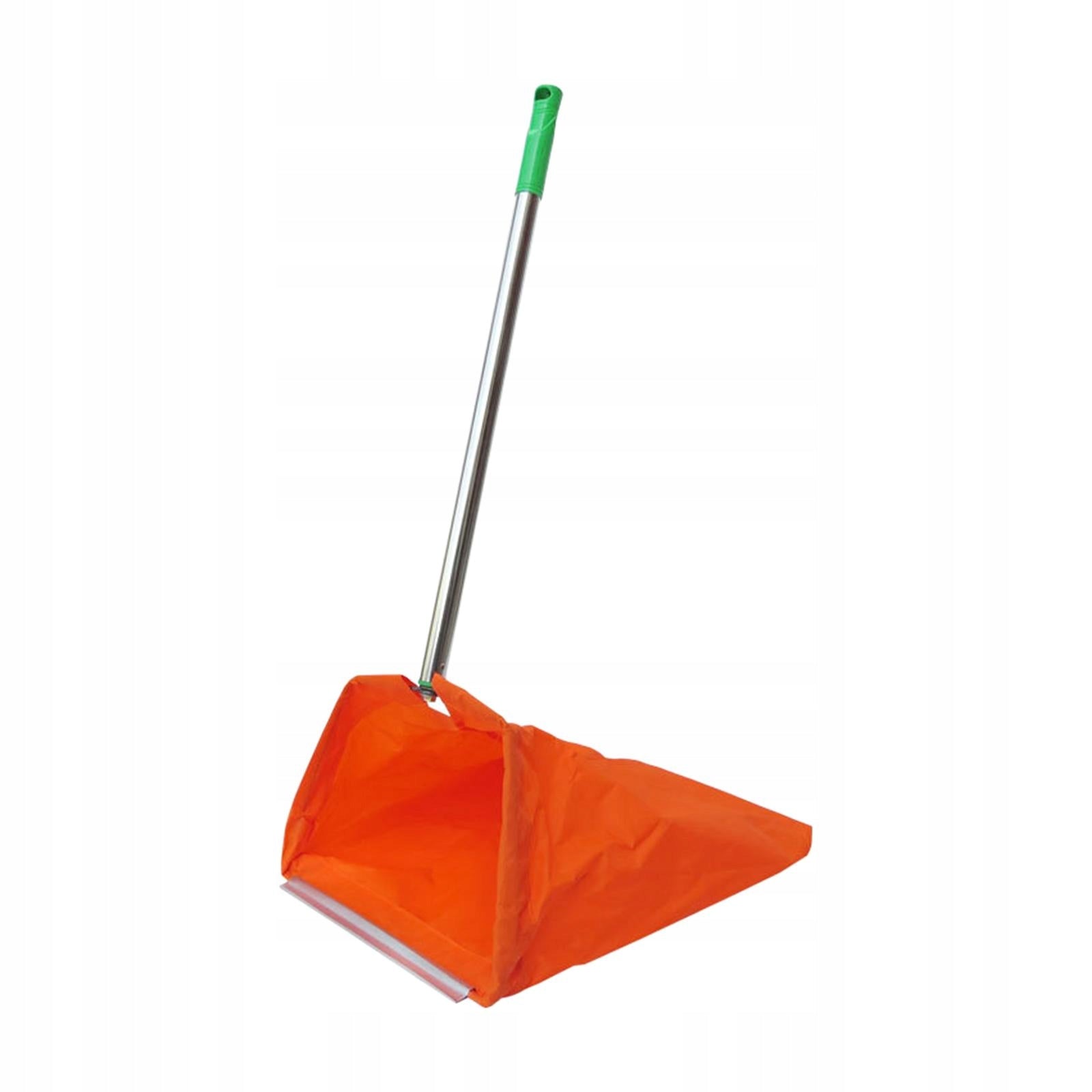 Long Handle Dust Pan with Windproof Garbage Bag Rod 60cm Length Accessory Packaging status original