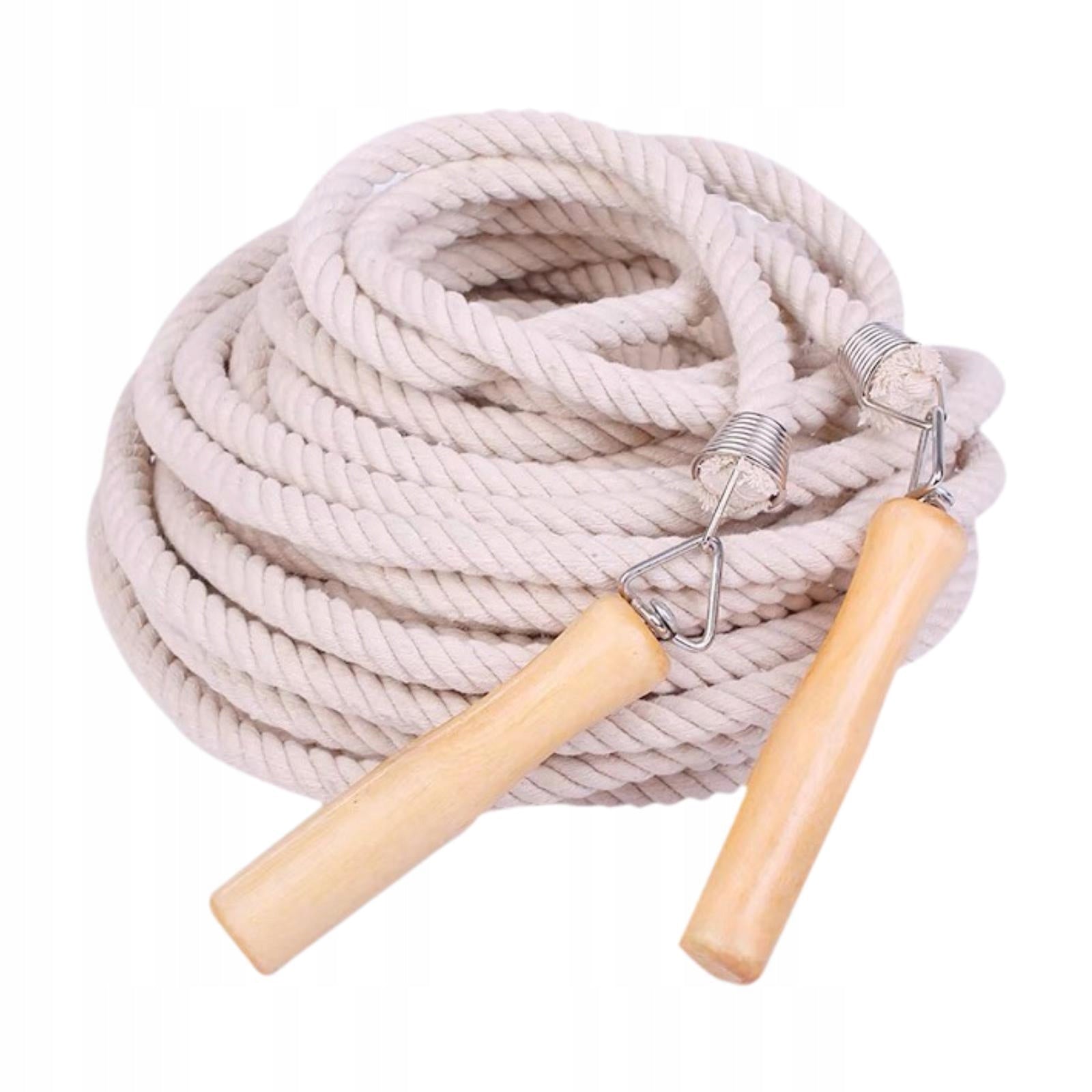 Long Jump Rope for AntiSlip Handles Wear Resistant Multiuse Flexible 5m Packaging status original