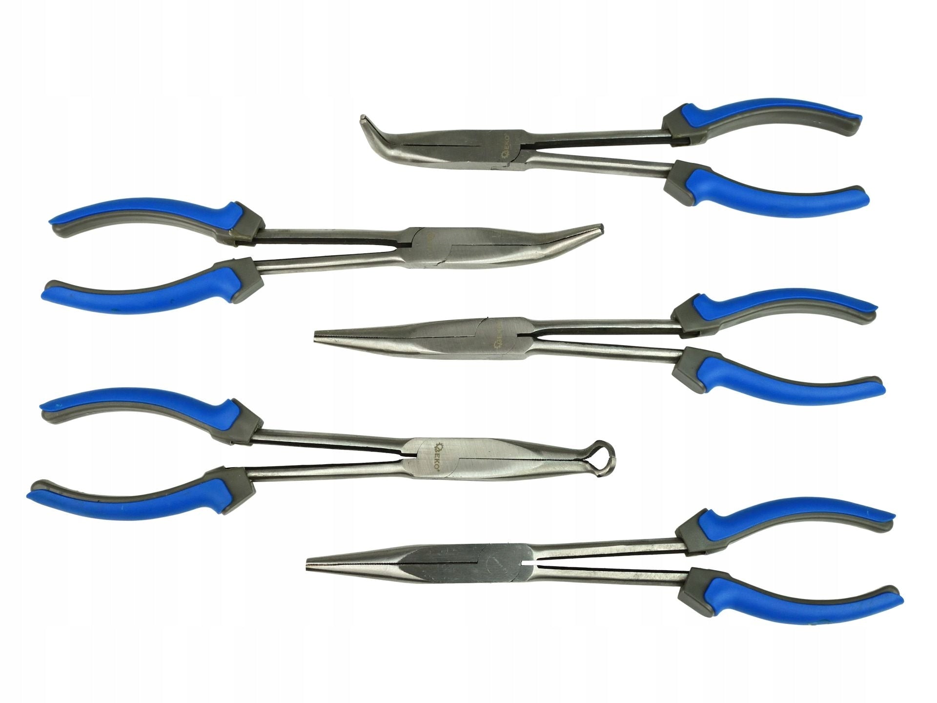 Long Pliers 280mm Elongated Set of 5pcs Packaging status original