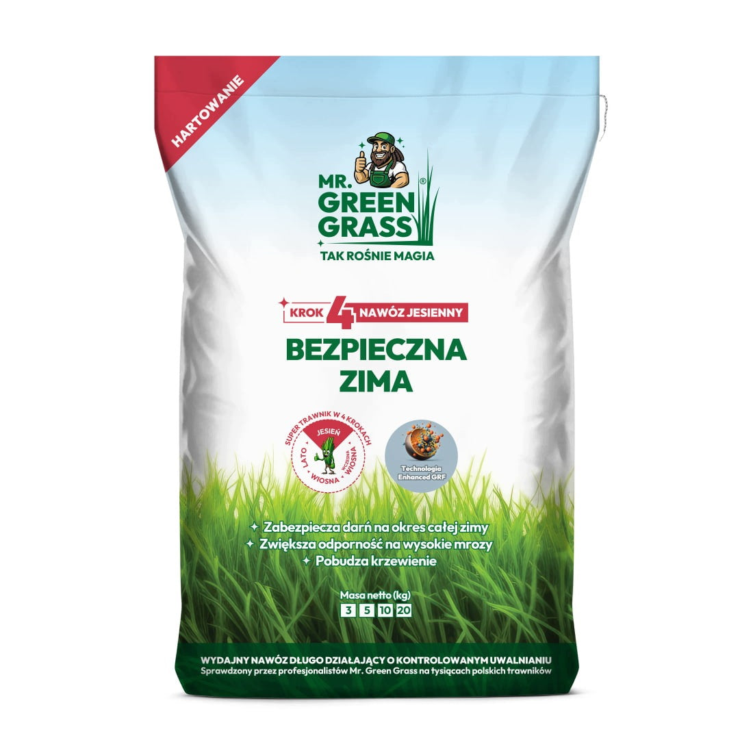 Long-acting autumn grass fertilizer - Mr. Green Grass 5 kg