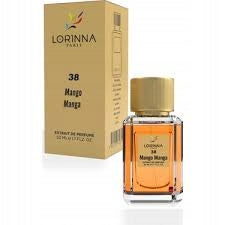 Lorinna 38 Mango Manga Niche Perfume Extract 50ml QUALITY
