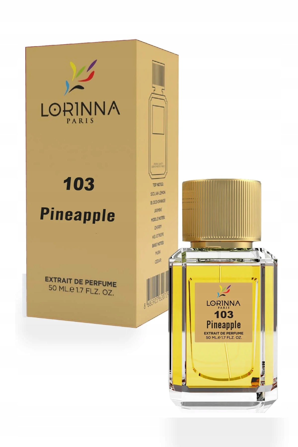 Lorinna Paris 102 Pineapple Premium 50 ml