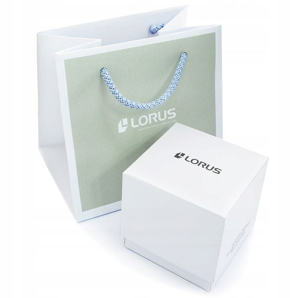 Lorus men's watch RZ511AX9 CHRONOGRAP SOLAR BLUE DIAL BAR 10 Packaging status original