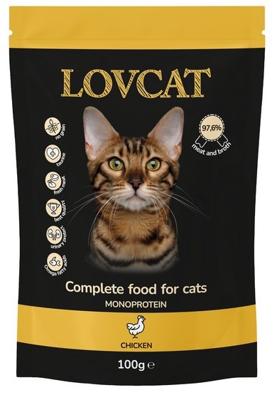 Lovcat Pure Chicken sachet 100g