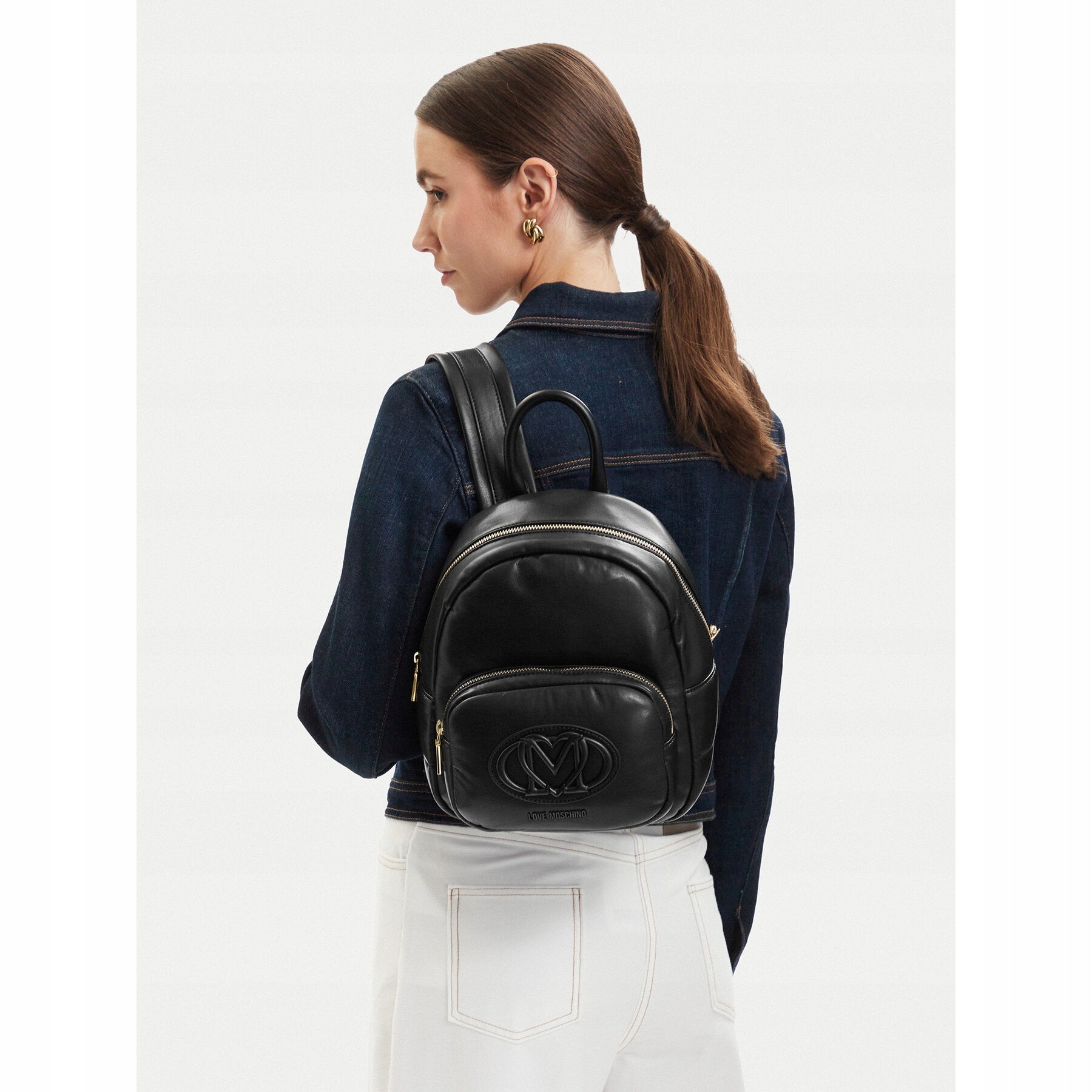 Love Moschino Women's Backpack Black JC4332PP0OKM0000