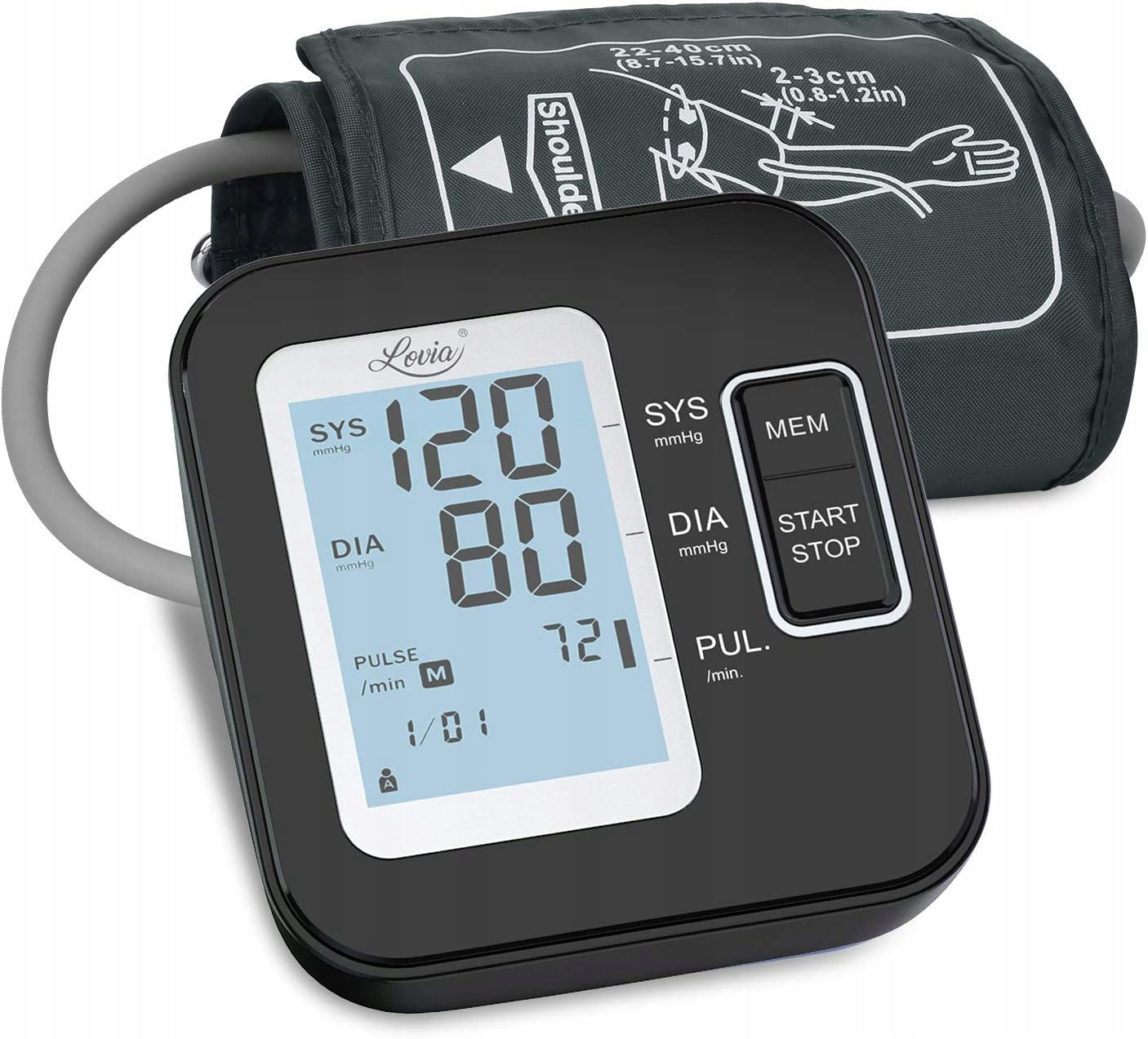 Lovia B07 Automatic shoulder blood pressure monitorD2