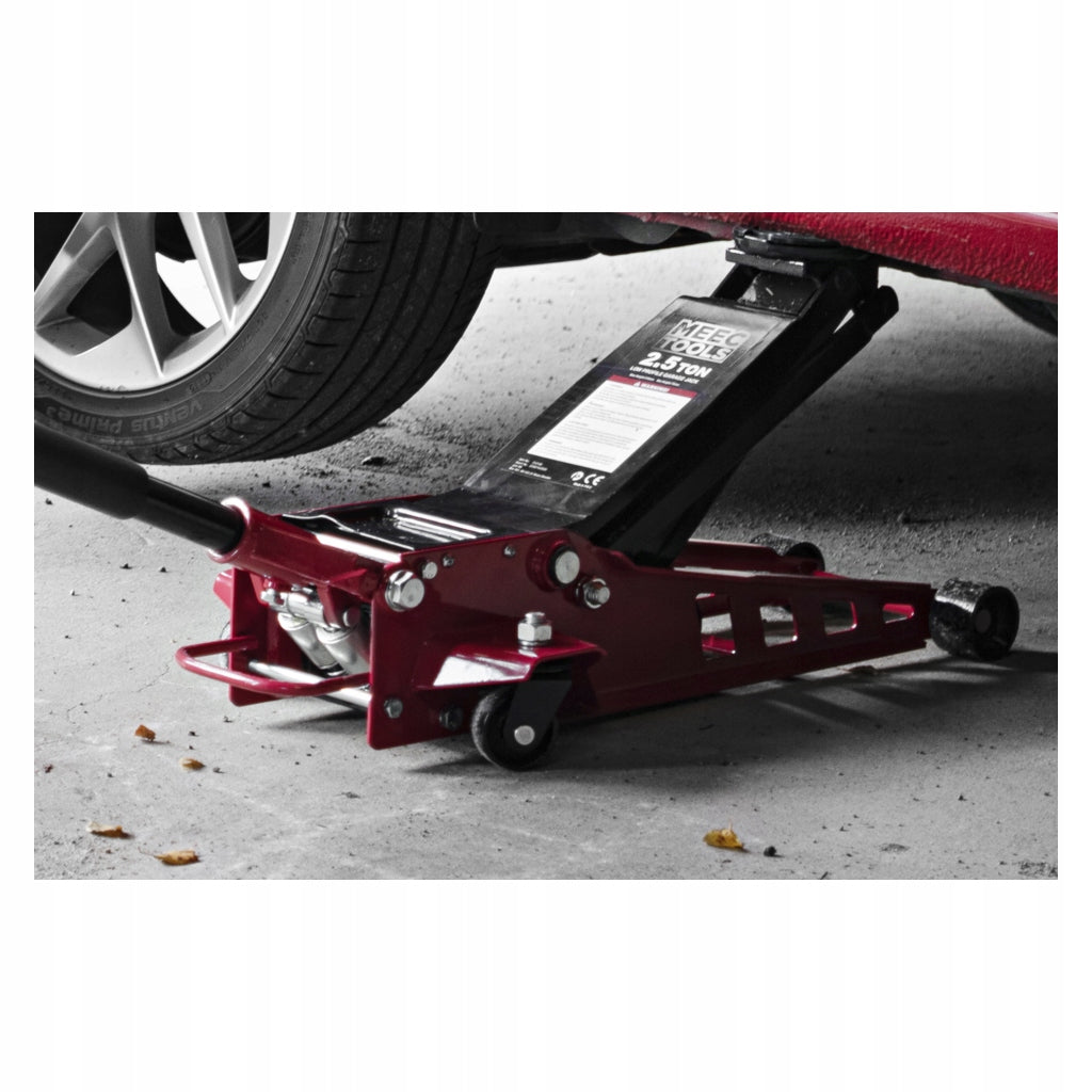 Low Profile Garage Lift Meec Tools 2,5t, 75-510mm, Double Pistons Manufacturer code 012148